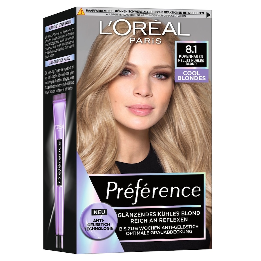 L’Oréal Paris Preference L’Oréal Paris Preference Cool Blondes haarfarbe 1.0 pieces von L’Oréal Paris