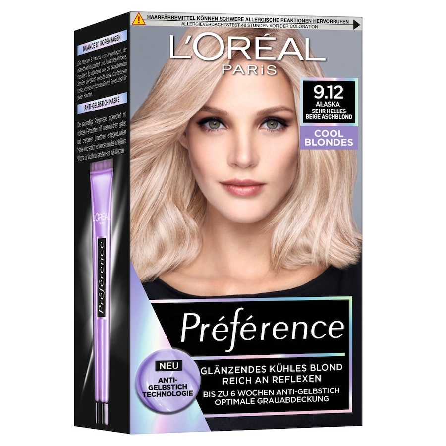 L’Oréal Paris Preference L’Oréal Paris Preference Cool Blondes haarfarbe 1.0 pieces von L’Oréal Paris