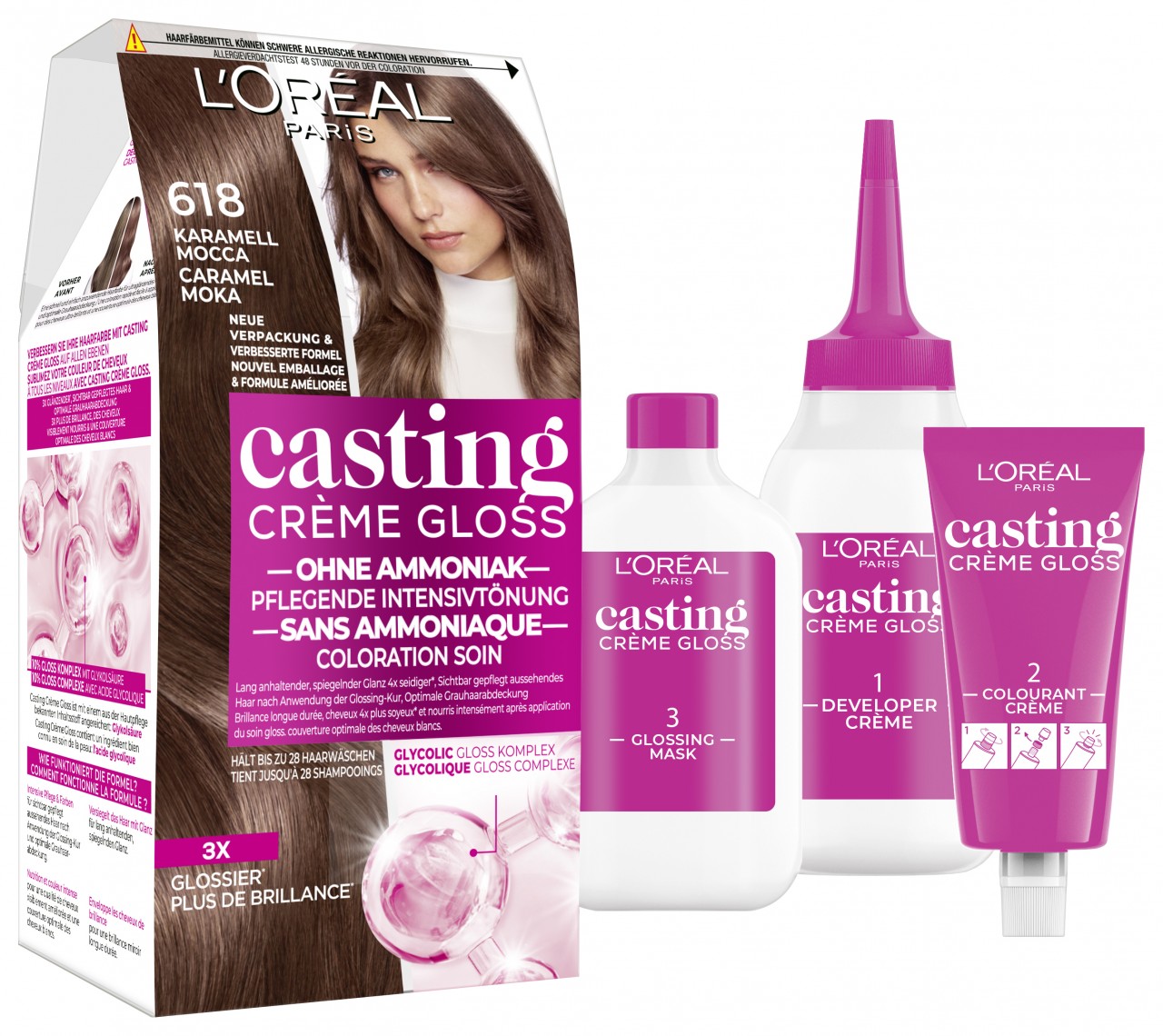 L'Oréal Casting - Casting Creme Gloss 618 Karamell Mocca von L'Oréal Paris