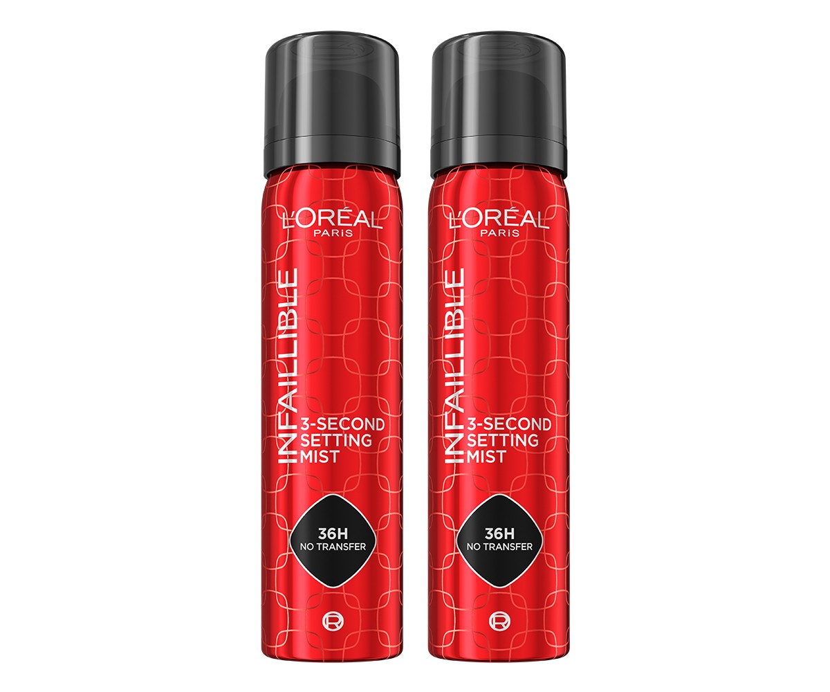 L'Oreal Cosmetics - Infaillible Setting Spray Duo L'Oreal Cosmetics - Infaillible Setting Spray Duo von L'Oréal Paris