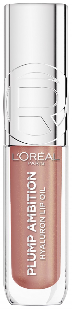 L'Oreal Cosmetics - Plump Ambition Hyaluron Lip Oil 650 Nude Macaron von L'Oréal Paris