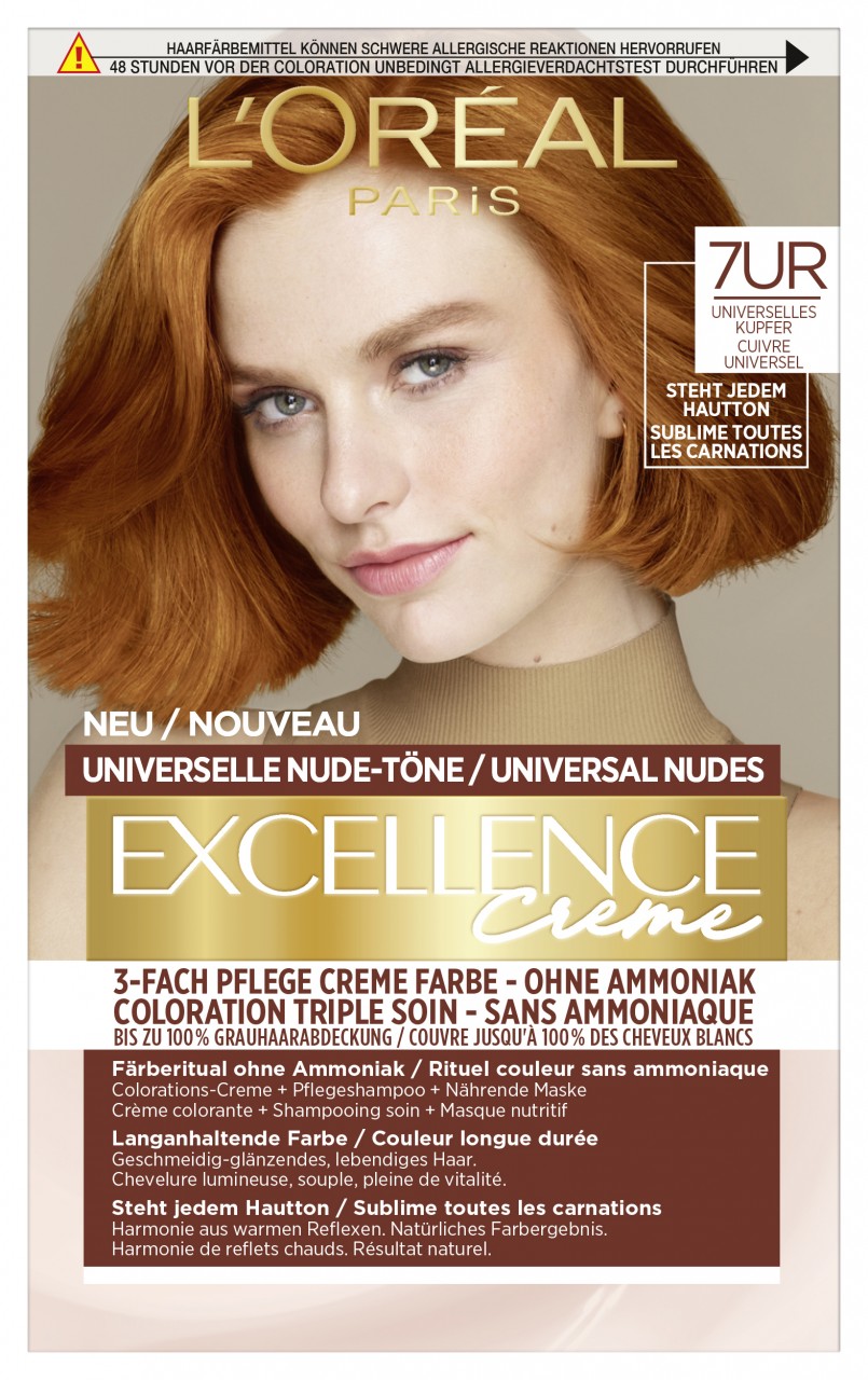 L'Oréal Excellence Color - Excellence Universale Nude-Töne 7UC Universelles Kupfer von L'Oréal Paris