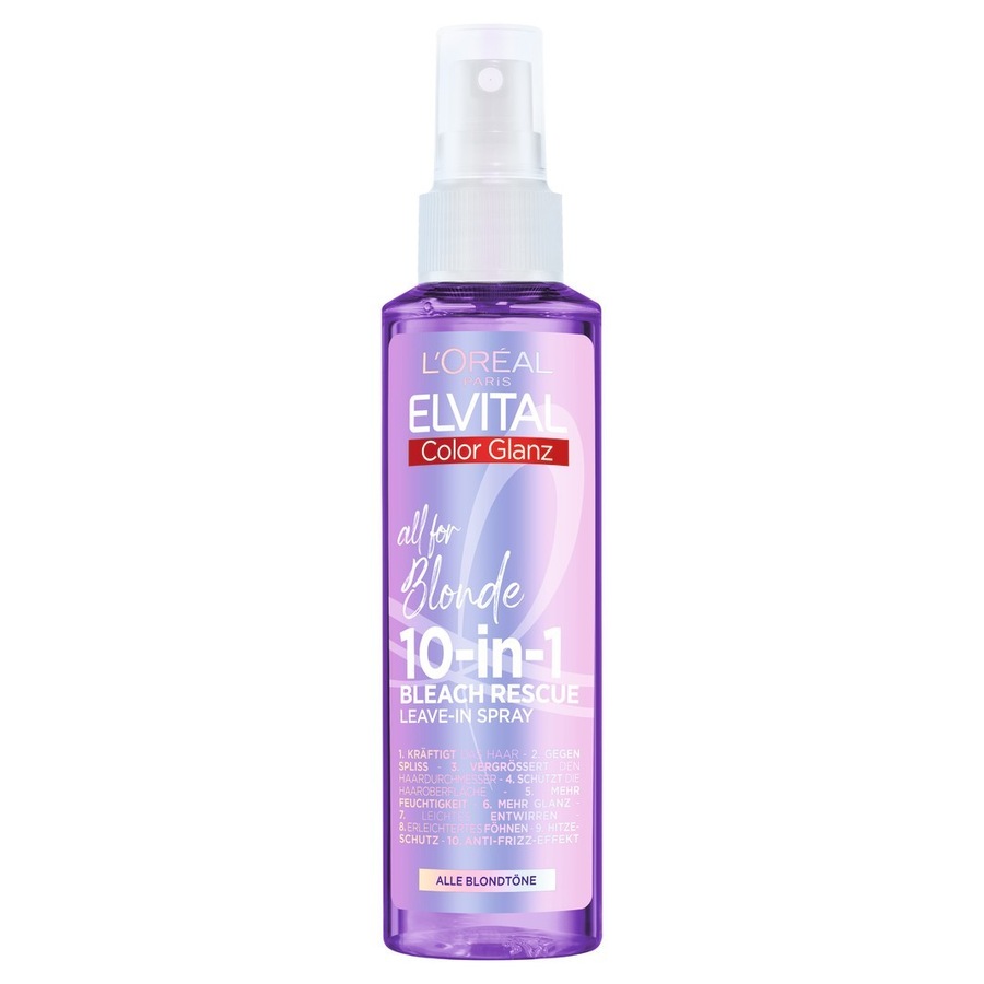 L’Oréal Paris Elvital L’Oréal Paris Elvital Color Glanz Purple 10-in-1 Leave-in Spray haarspray 150.0 ml von L’Oréal Paris