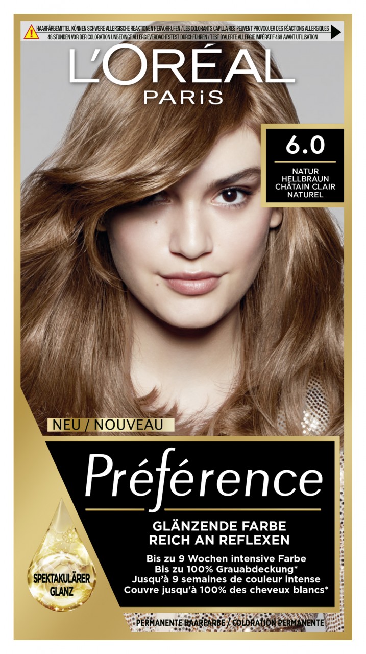 L'Oreal Preference - Préférence 6 Natur Hellbraun L'Oreal Preference - Préférence 6 Natur Hellbraun von L'Oréal Paris
