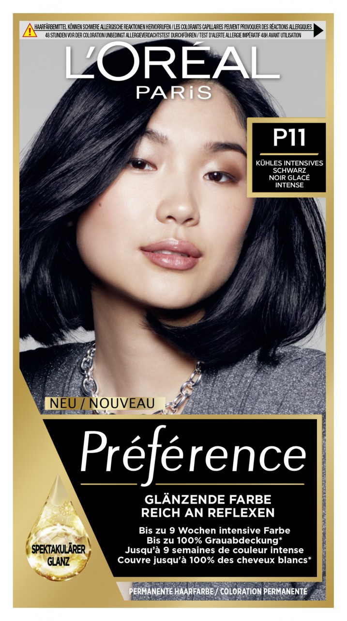 L'Oreal Preference - Préférence P11 Kühles Intensives Schwarz L'Oreal Preference - Préférence P11 Kühles Intensives Schwarz von L'Oréal Paris