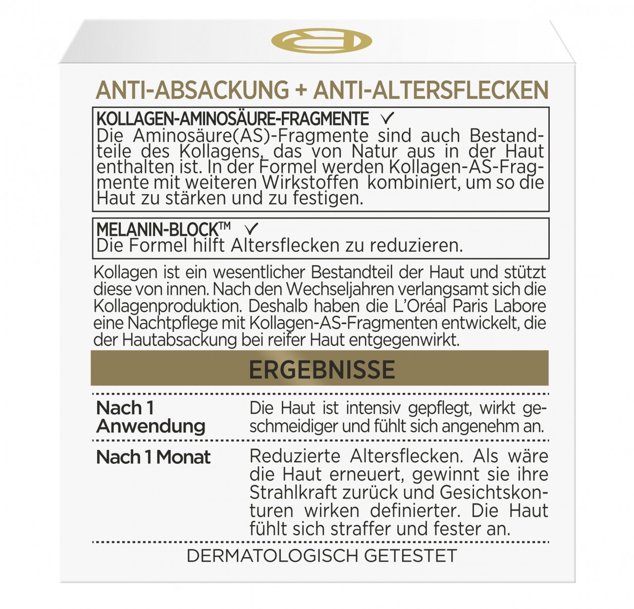 L'Oreal Skincare - Age Perfect Pro-kollagen Experte Straffende Nachtcreme L'Oreal Skincare - Age Perfect Pro-kollagen Experte Straffende Nachtcreme von L'Oréal Paris