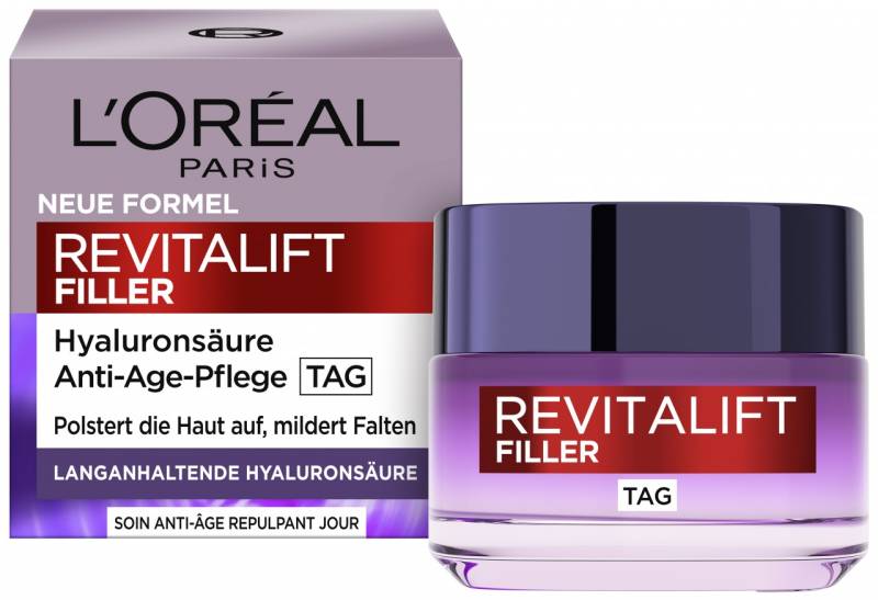 L'Oreal Skincare - Revitalift Filler [+hyaluronsäure] Intensiv Aufpolsternde Anti-age Tagescreme von L'Oréal Paris