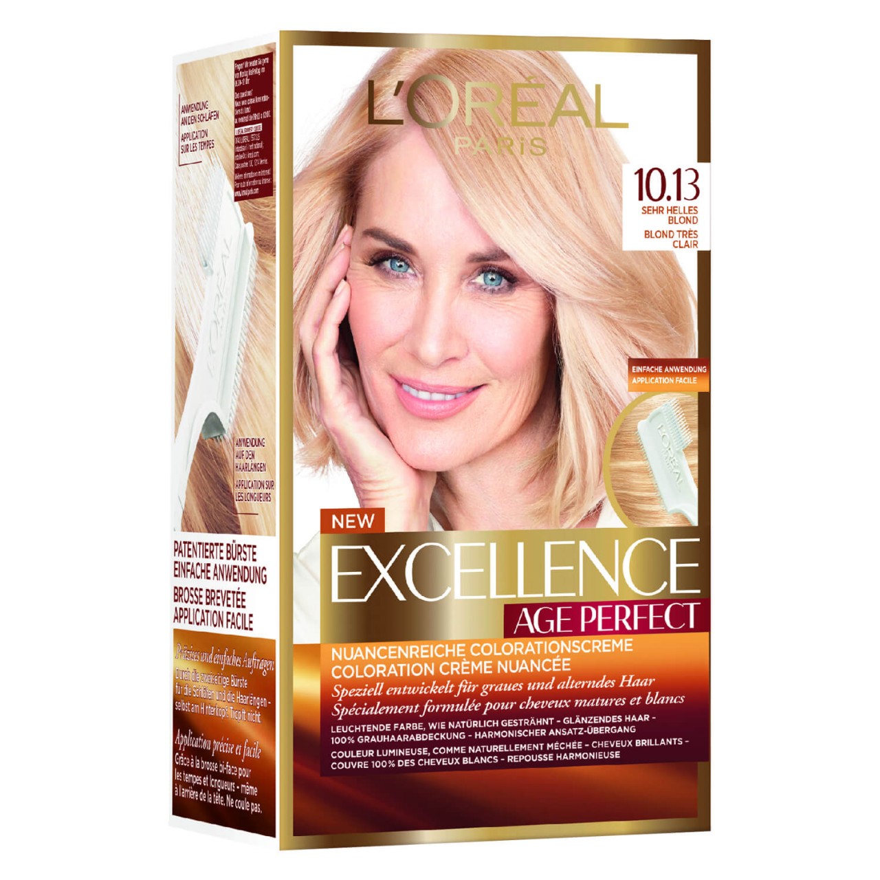 LOréal Age Perfect Color - 10.13 Sehr Helles Blond von L'Oréal Paris