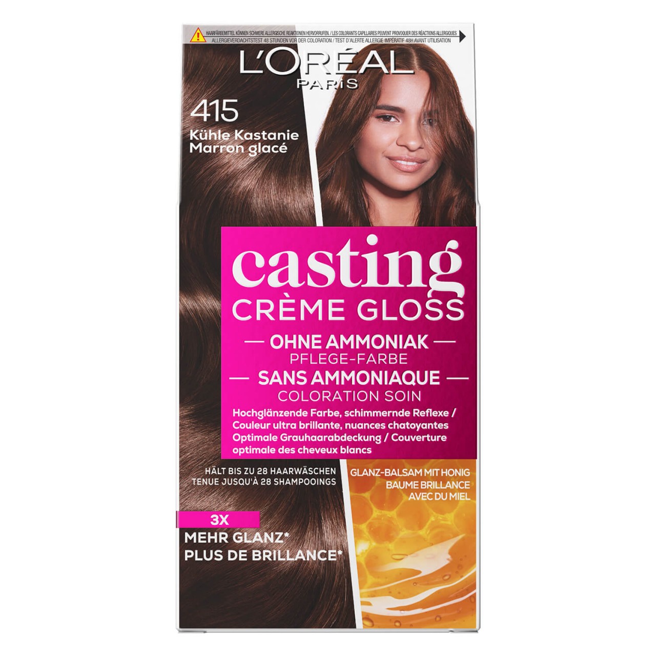LOréal Casting - Crème Gloss 415 Kühle Kastanie von L'Oréal Paris
