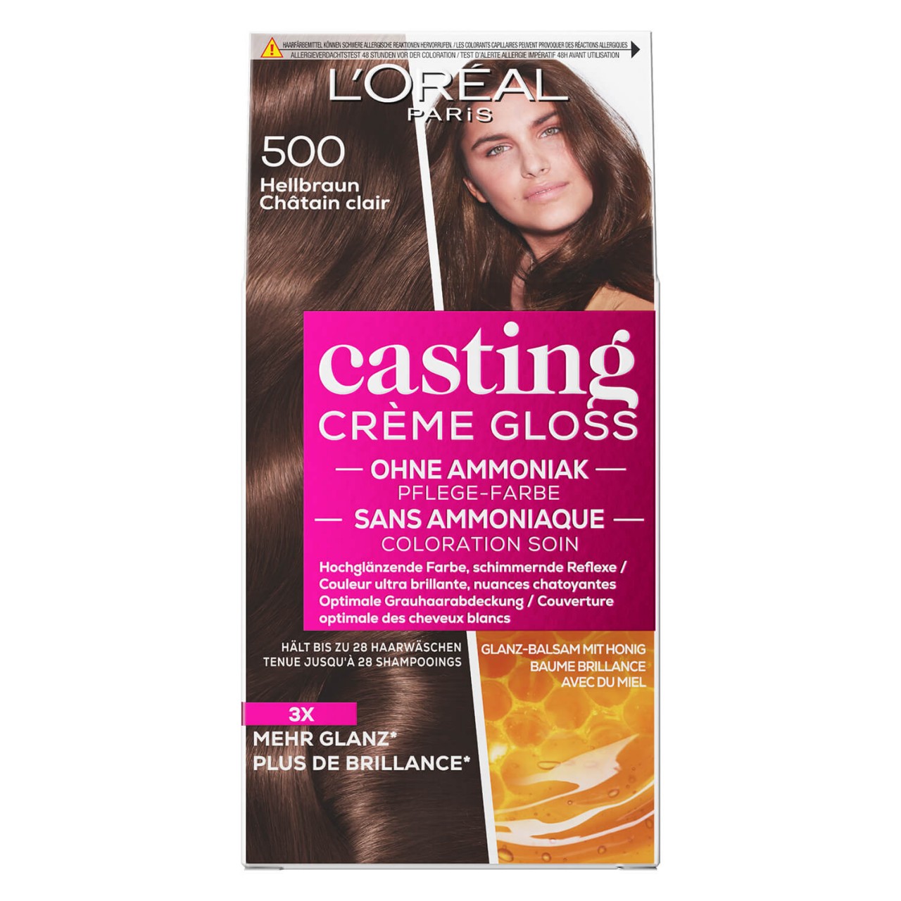LOréal Casting - Crème Gloss 500 Hellbraun von L'Oréal Paris