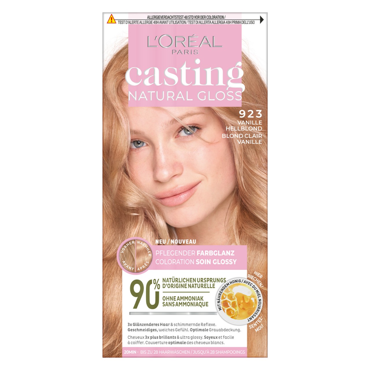 LOréal Casting - Natural Gloss 923 Vanille Light Blonde von L'Oréal Paris