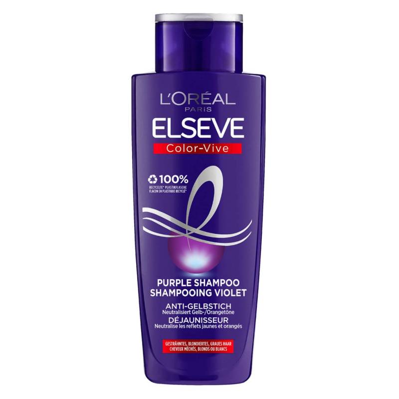 LOréal Elseve Haircare - Color-Vive Purple Shampoo Anti Gelbstich von L'Oréal Paris