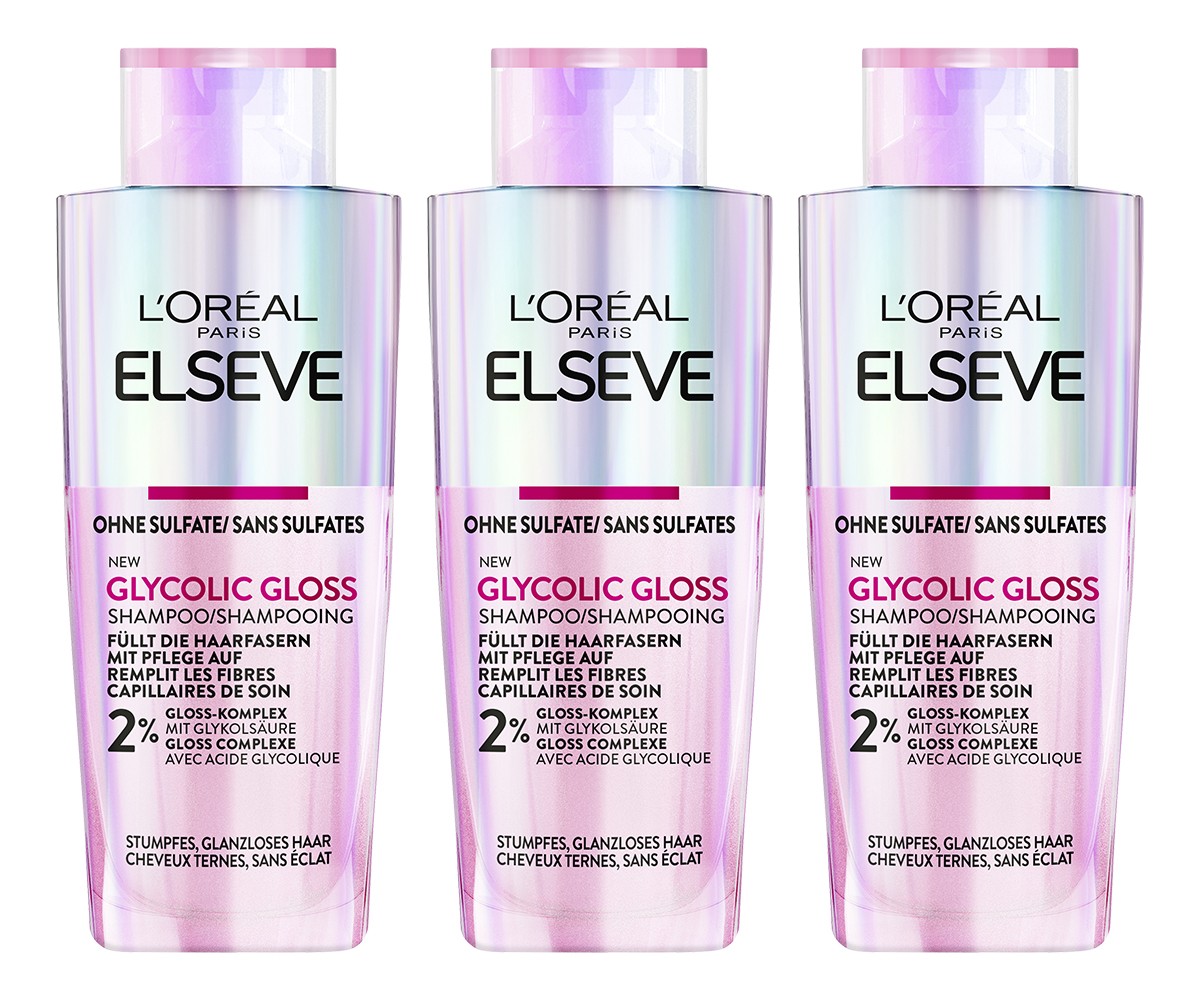 LOréal Elseve Haircare - Glycolic Gloss Shampoo Trio LOréal Elseve Haircare - Glycolic Gloss Shampoo Trio von L'Oréal Paris