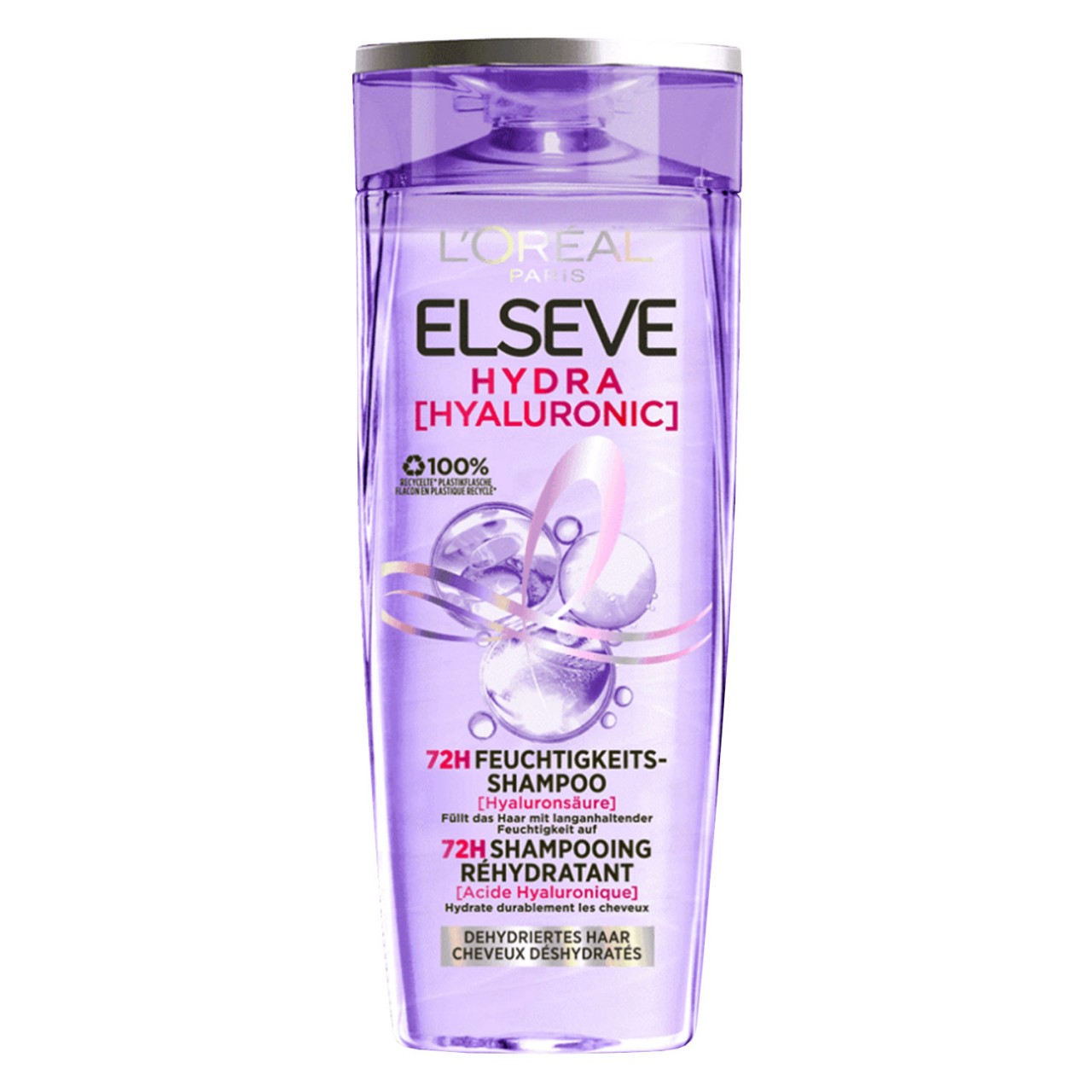 LOréal Elseve Haircare - Hydra Hyaluronic 72H Feuchtigkeits-Shampoo von L'Oréal Paris