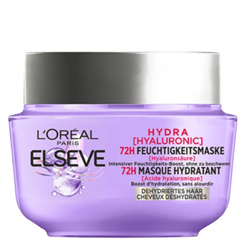 LOréal Elseve Haircare - Hydra Hyaluronic 72H Feuchtigkeitsmaske von L'Oréal Paris