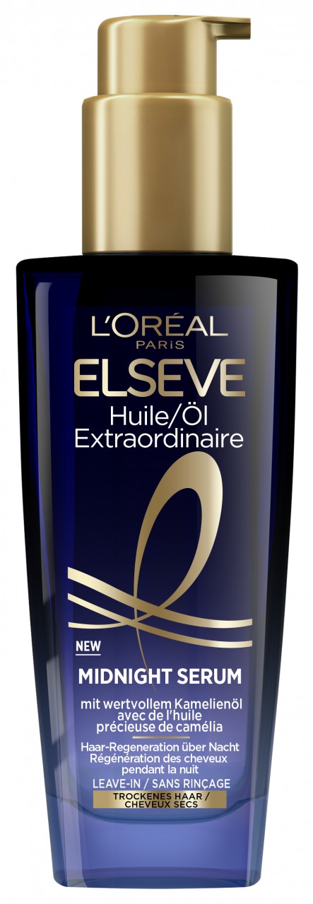 LOréal Elseve Haircare - Öl Extraordinaire Midnight Serum von L'Oréal Paris