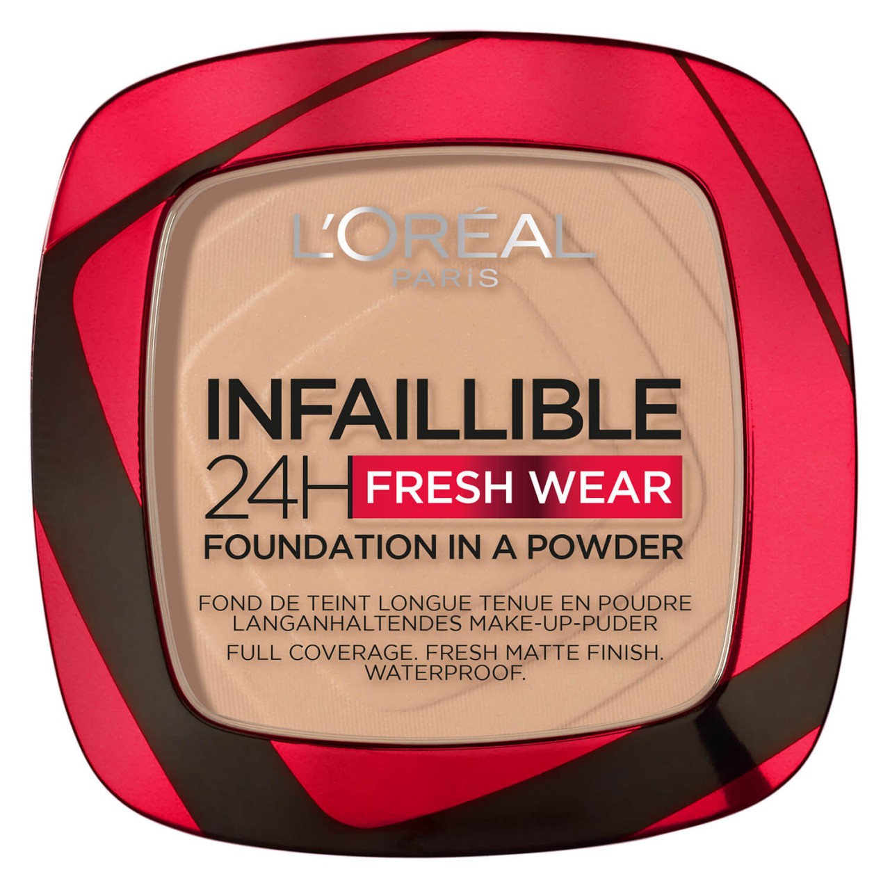 LOréal Infaillible - 24H Fresh Wear Make-Up-Puder 130 True Beige von L'Oréal Paris