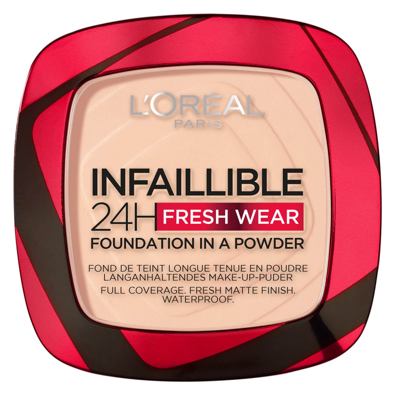 LOréal Infaillible - 24H Fresh Wear Make-Up-Puder 180 Rose Sand von L'Oréal Paris