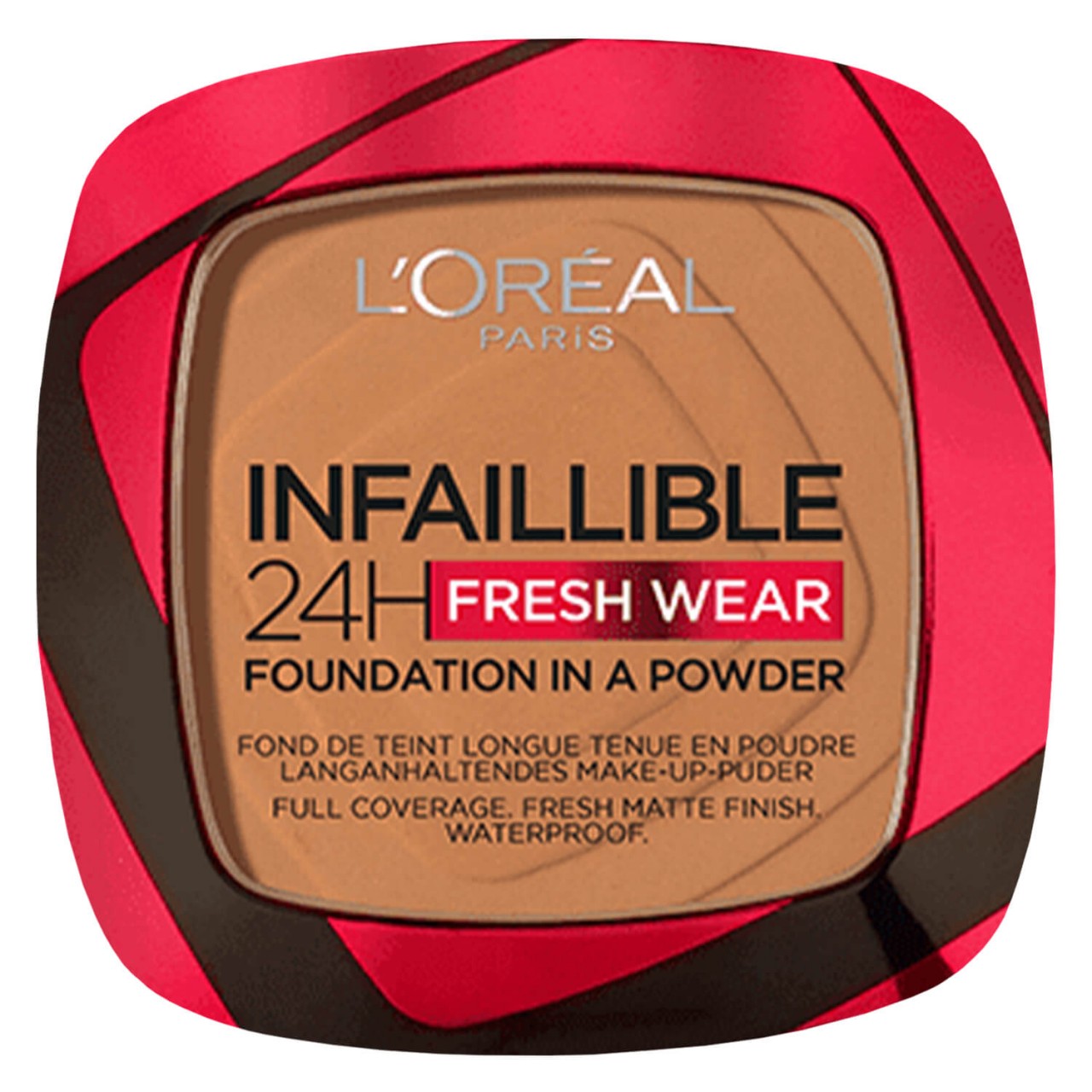 LOréal Infaillible - 24H Fresh Wear Make-Up-Puder 330 Hazelnut von L'Oréal Paris