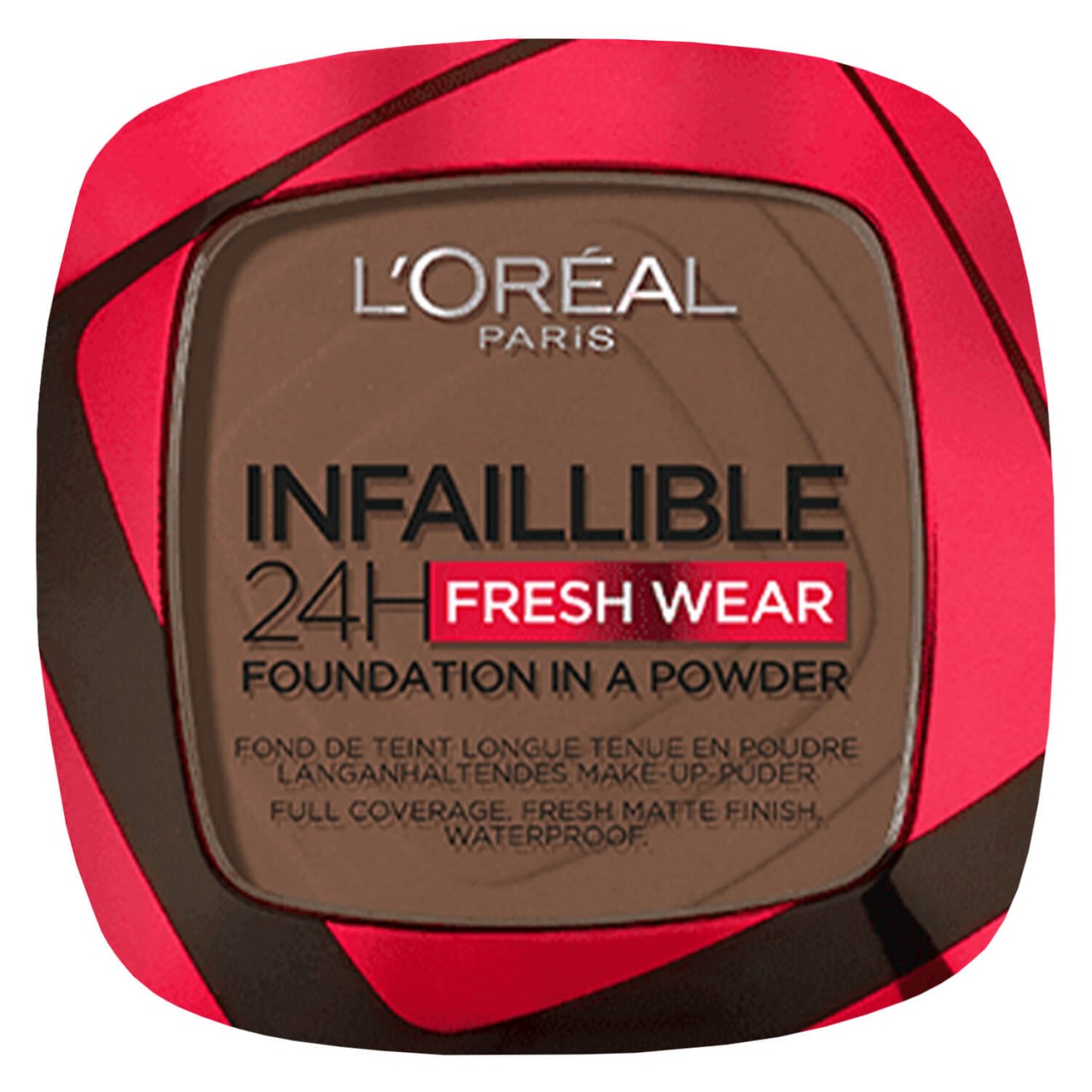 LOréal Infaillible - 24H Fresh Wear Make-Up-Puder 390 Ebony von L'Oréal Paris