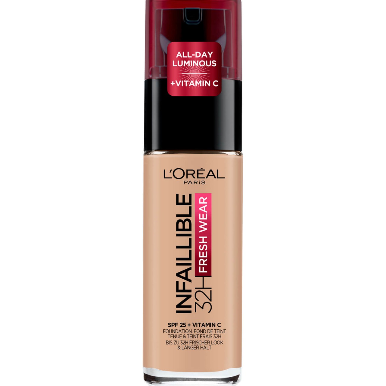 LOréal Infaillible - 32H Fresh Wear Make-up 145 Rose Beige von L'Oréal Paris