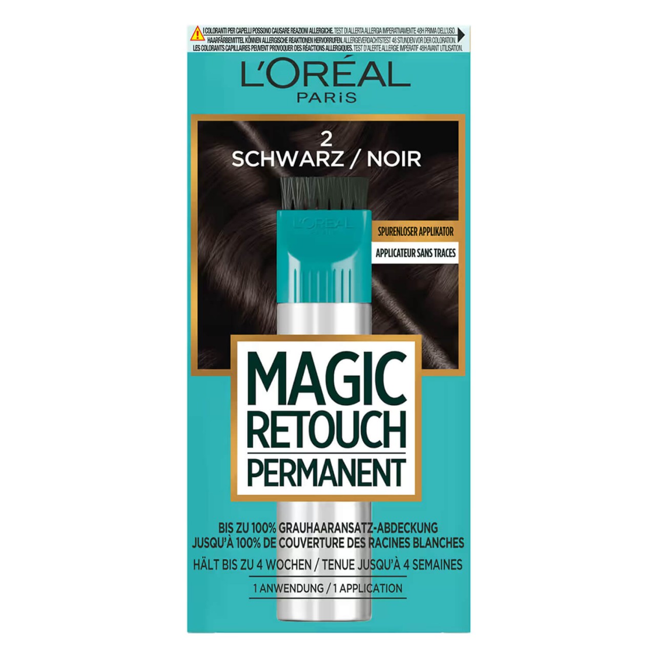 LOréal Magic Retouch - Permanent Schwarz von L'Oréal Paris