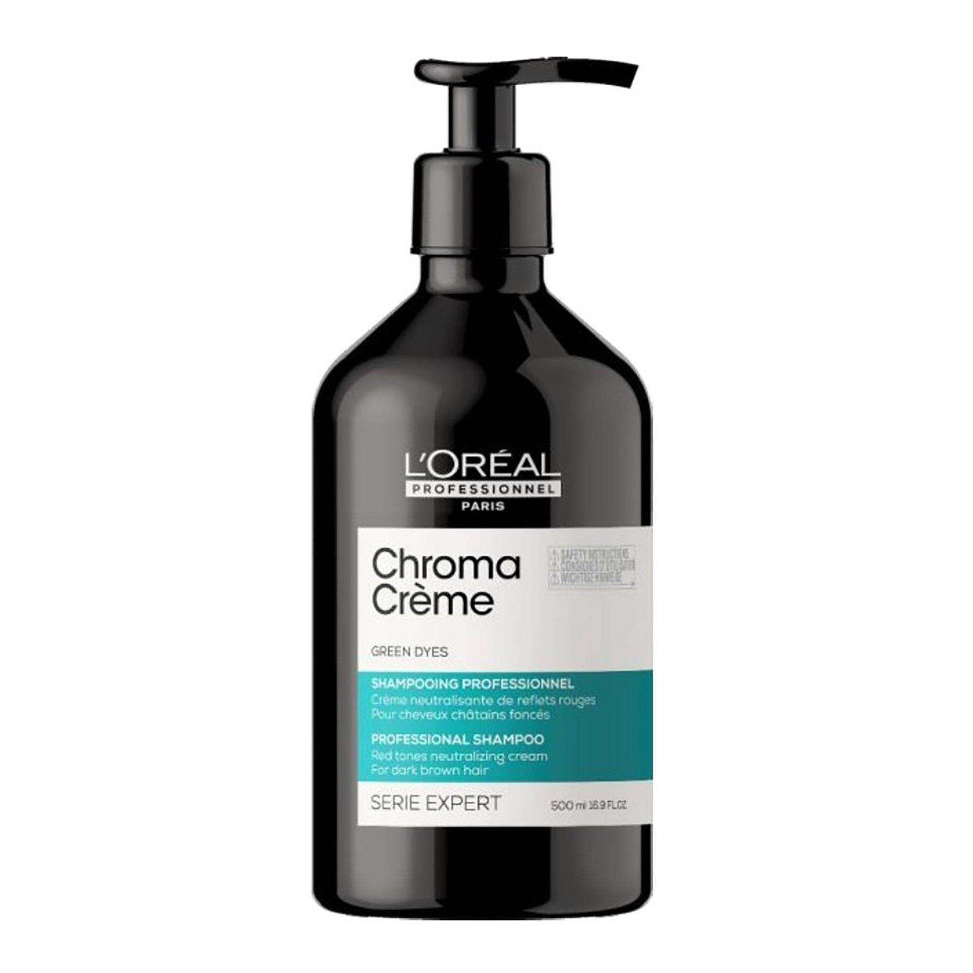 Chroma Crème Green Matte Shampoo Damen  500 ml von L'Oréal Professionnel