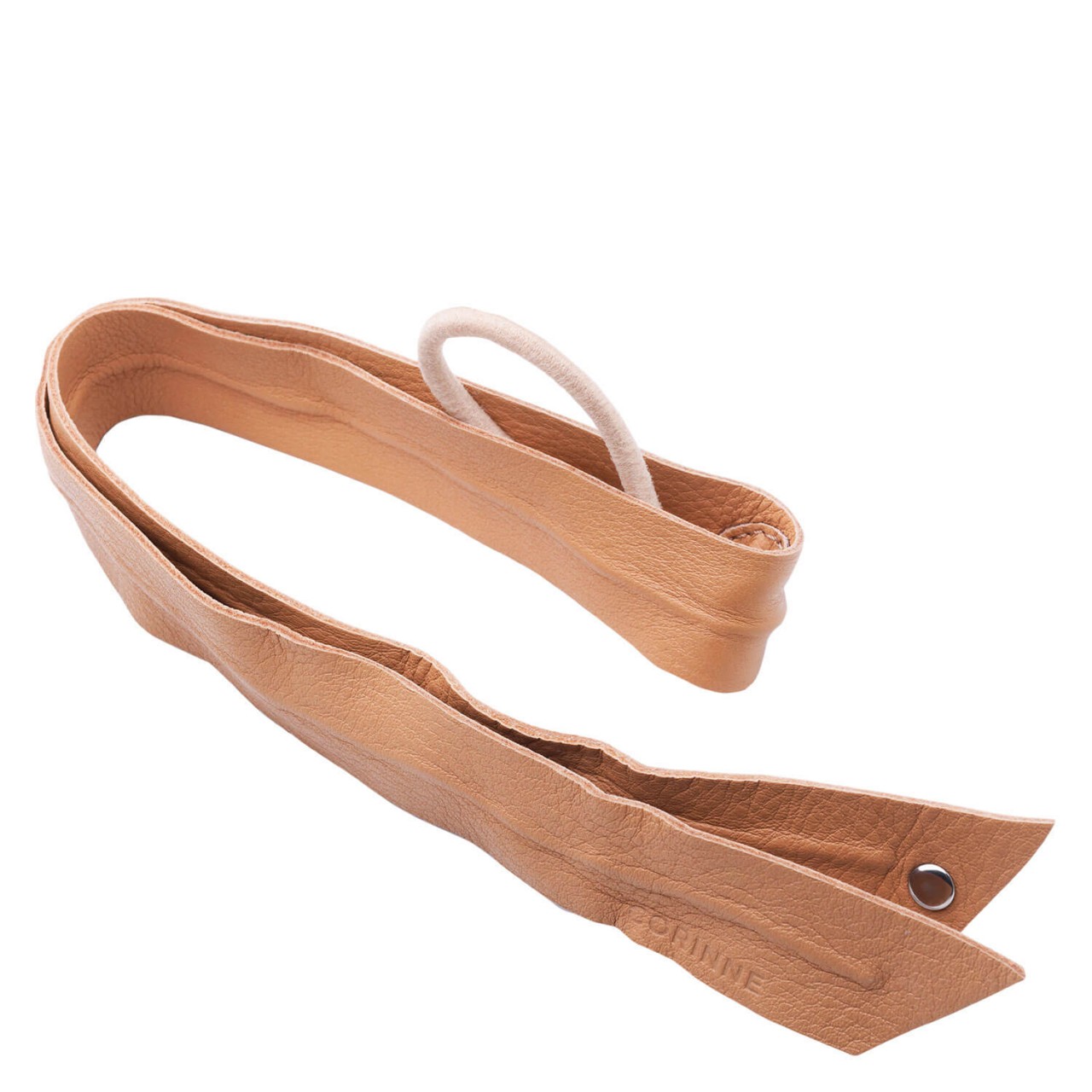 Corinne World - Leather Band Long Bendable Camel von CORINNE