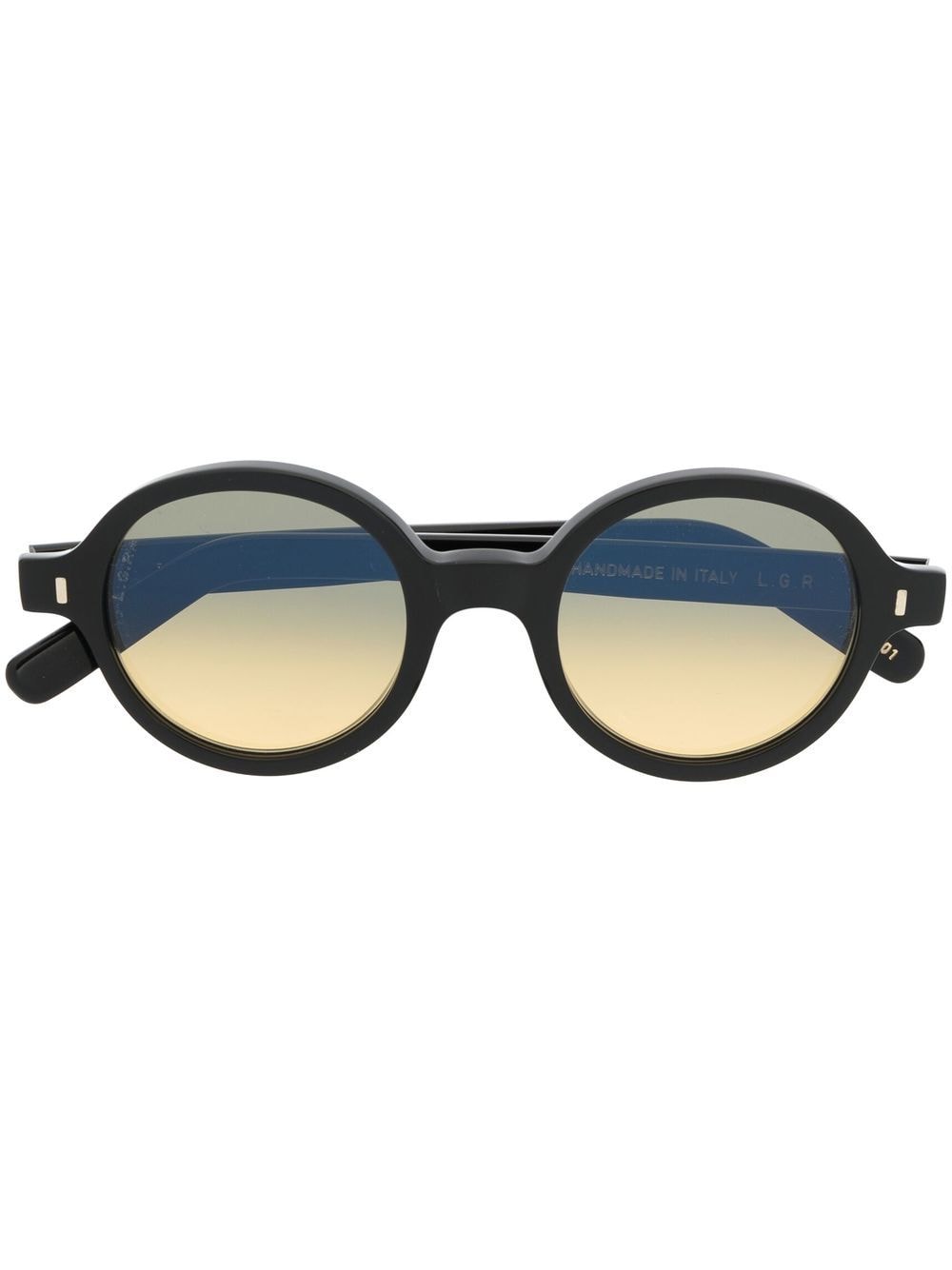 L.G.R round-frame tinted sunglasses - Black von L.G.R