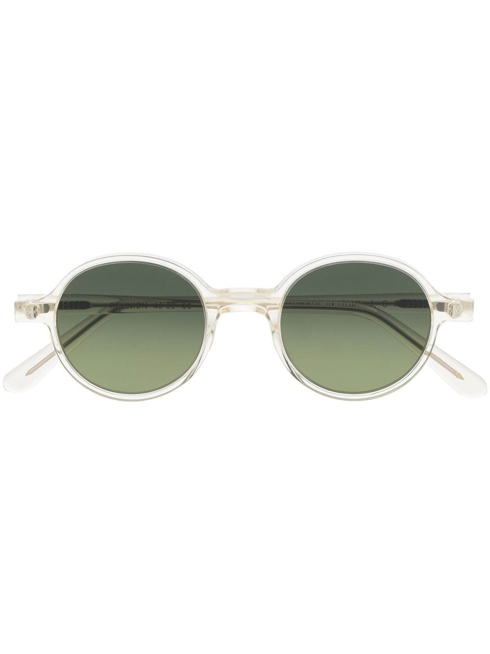 L.G.R transparent round-frame sunglasses - Neutrals von L.G.R