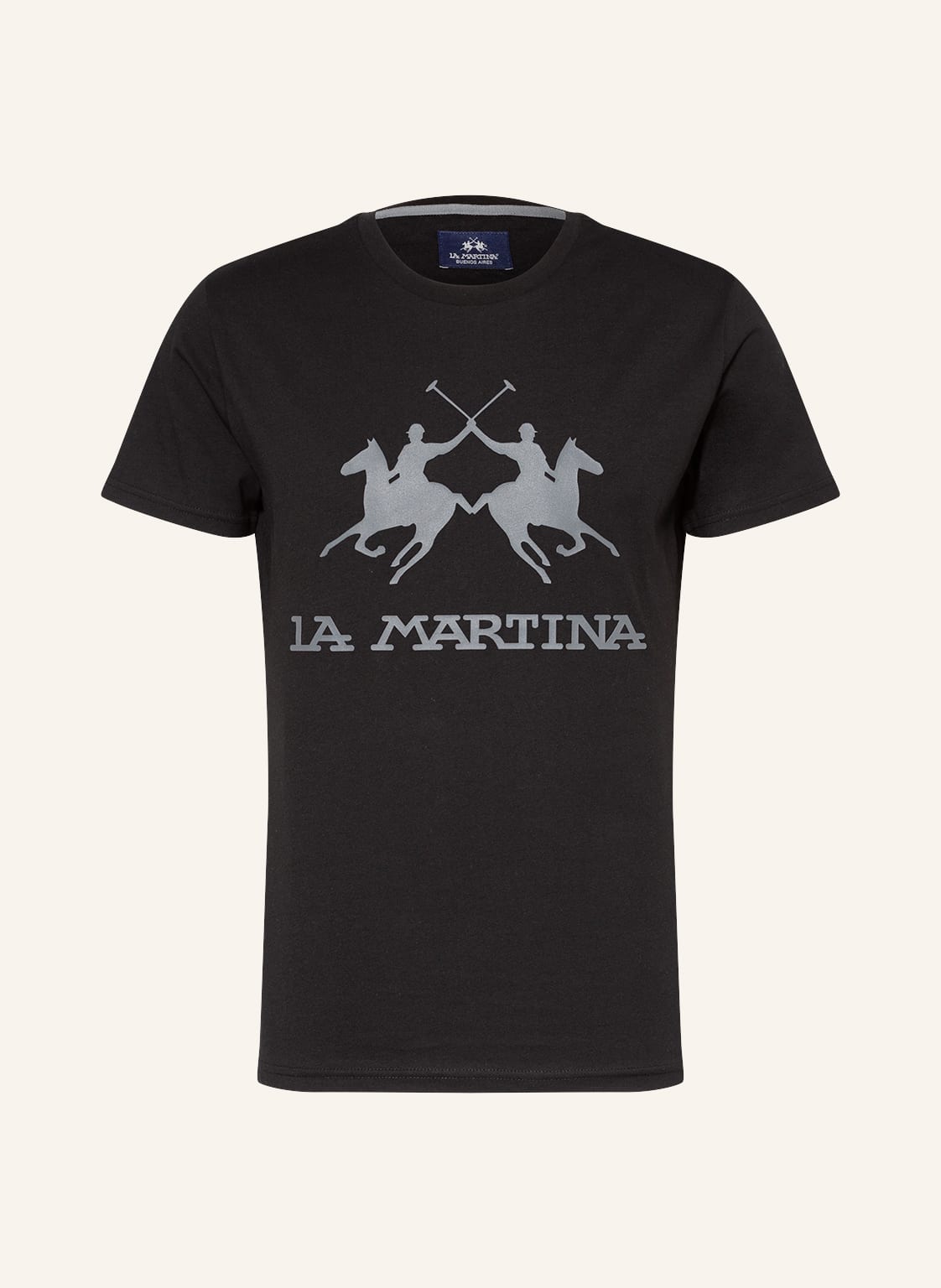 La Martina T-Shirt schwarz von LA MARTINA