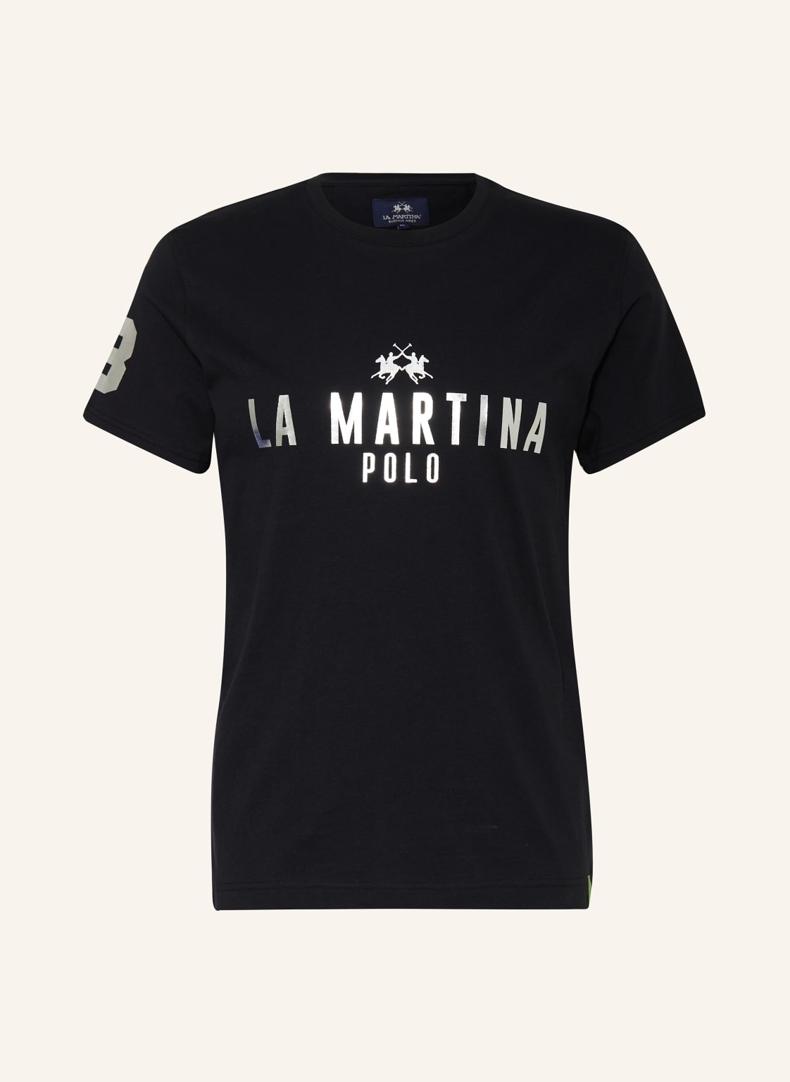 La Martina T-Shirt schwarz von LA MARTINA