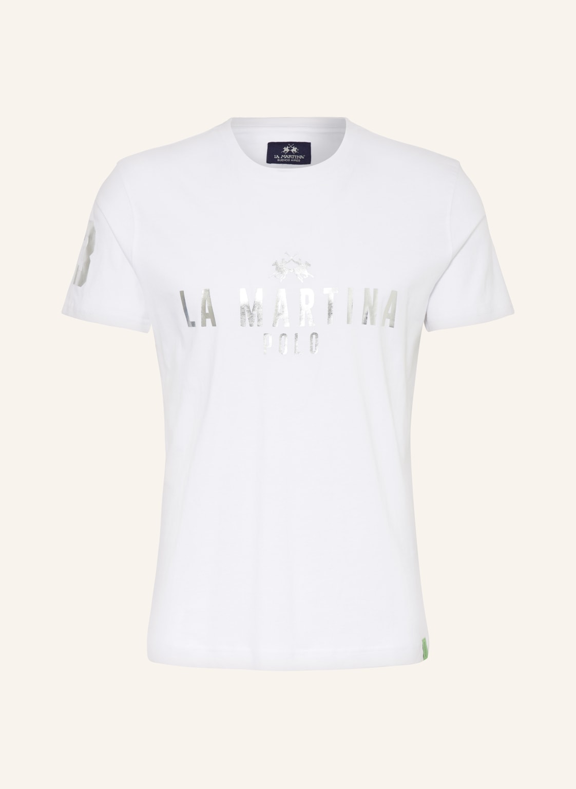 La Martina T-Shirt weiss von LA MARTINA