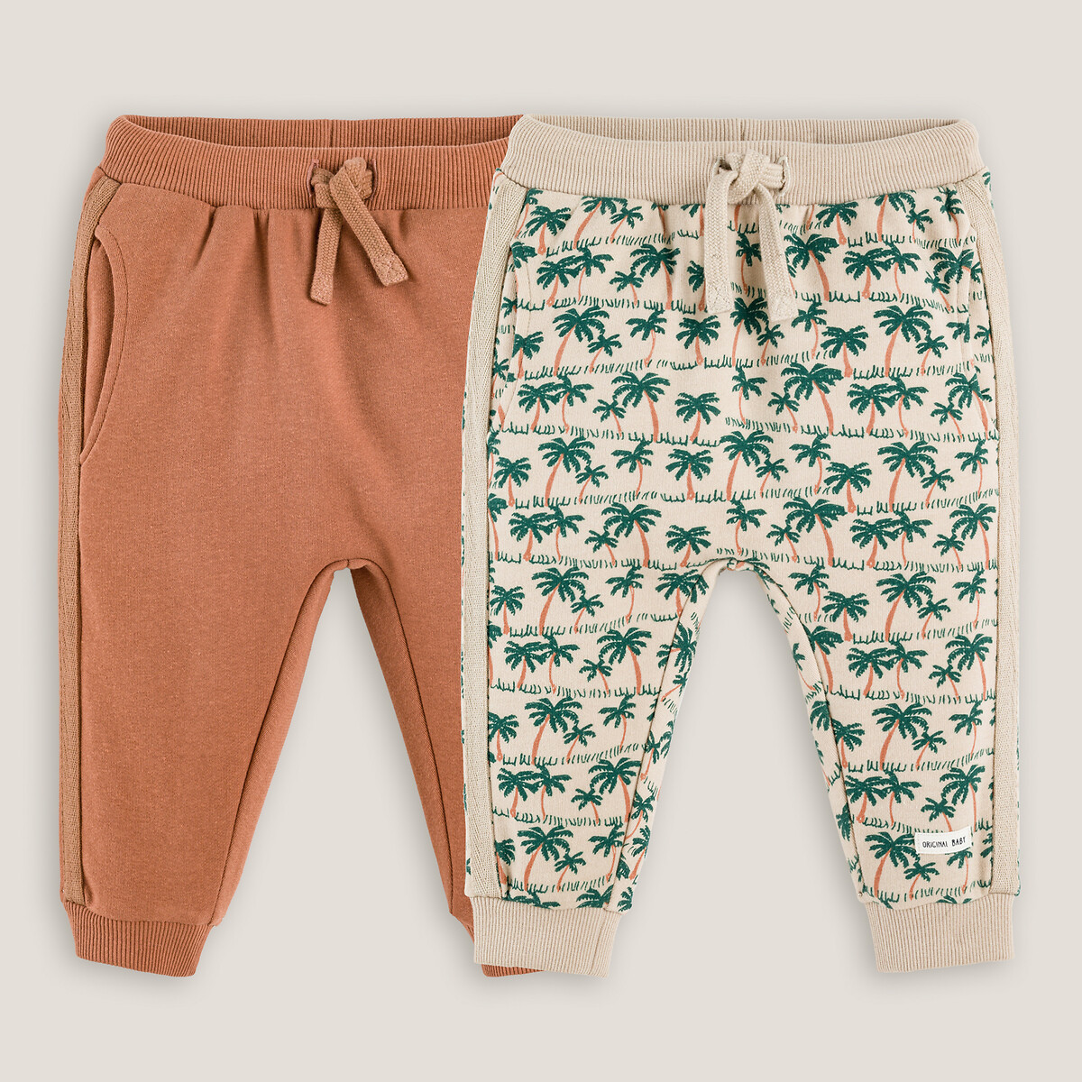 2er-Pack Joggpants aus Sweatware von LA REDOUTE COLLECTIONS