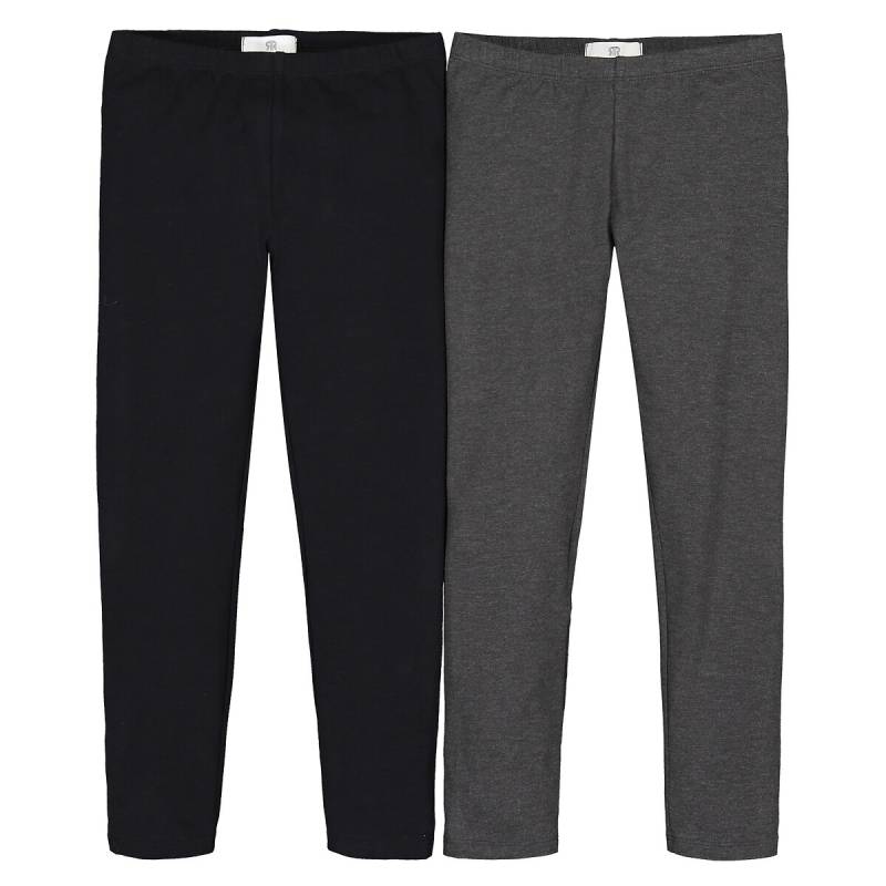 2er-Pack unifarbene Leggings von LA REDOUTE COLLECTIONS