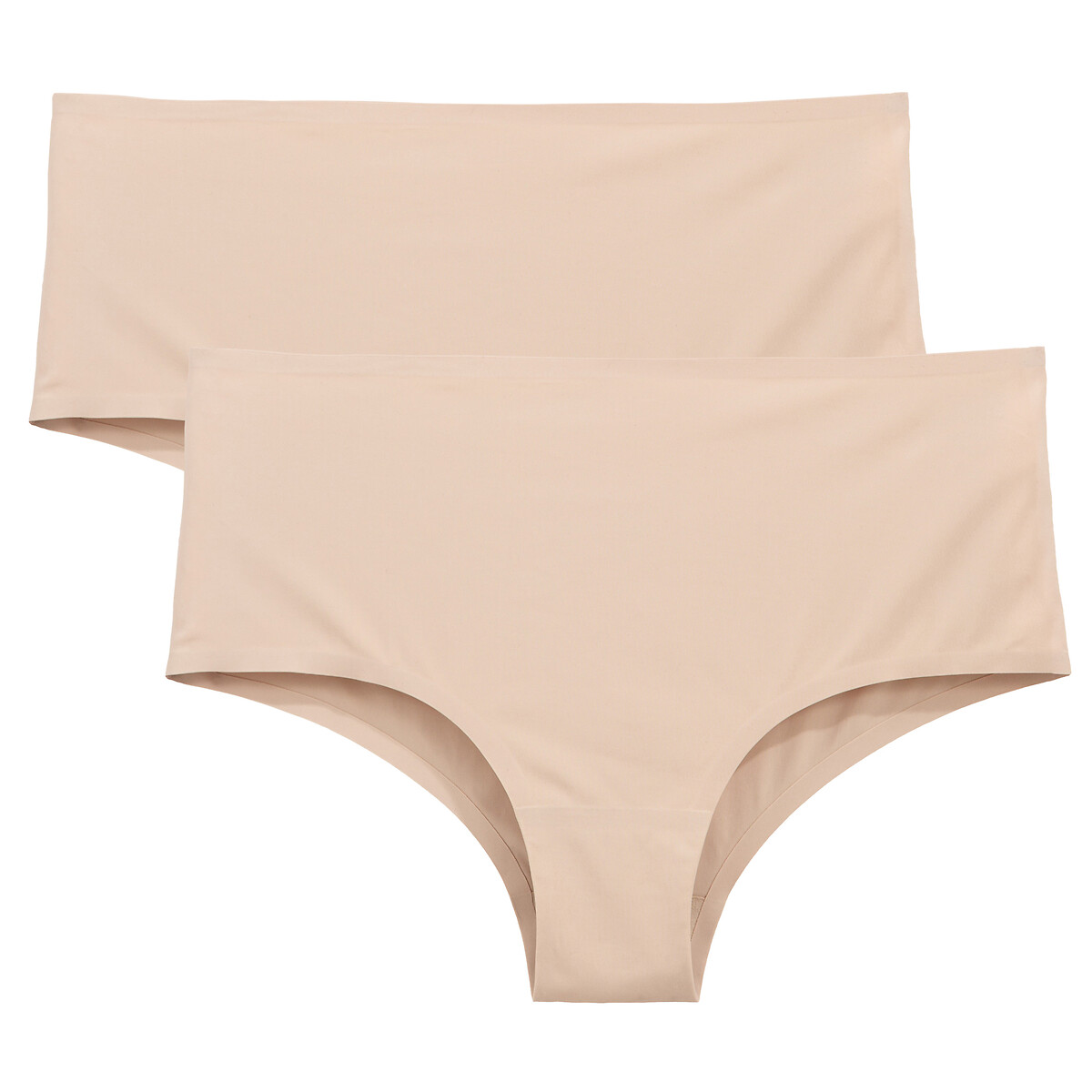 2er-Pack Shortys aus Mikrofaser, unsichtbar unter der Kleidung von LA REDOUTE COLLECTIONS