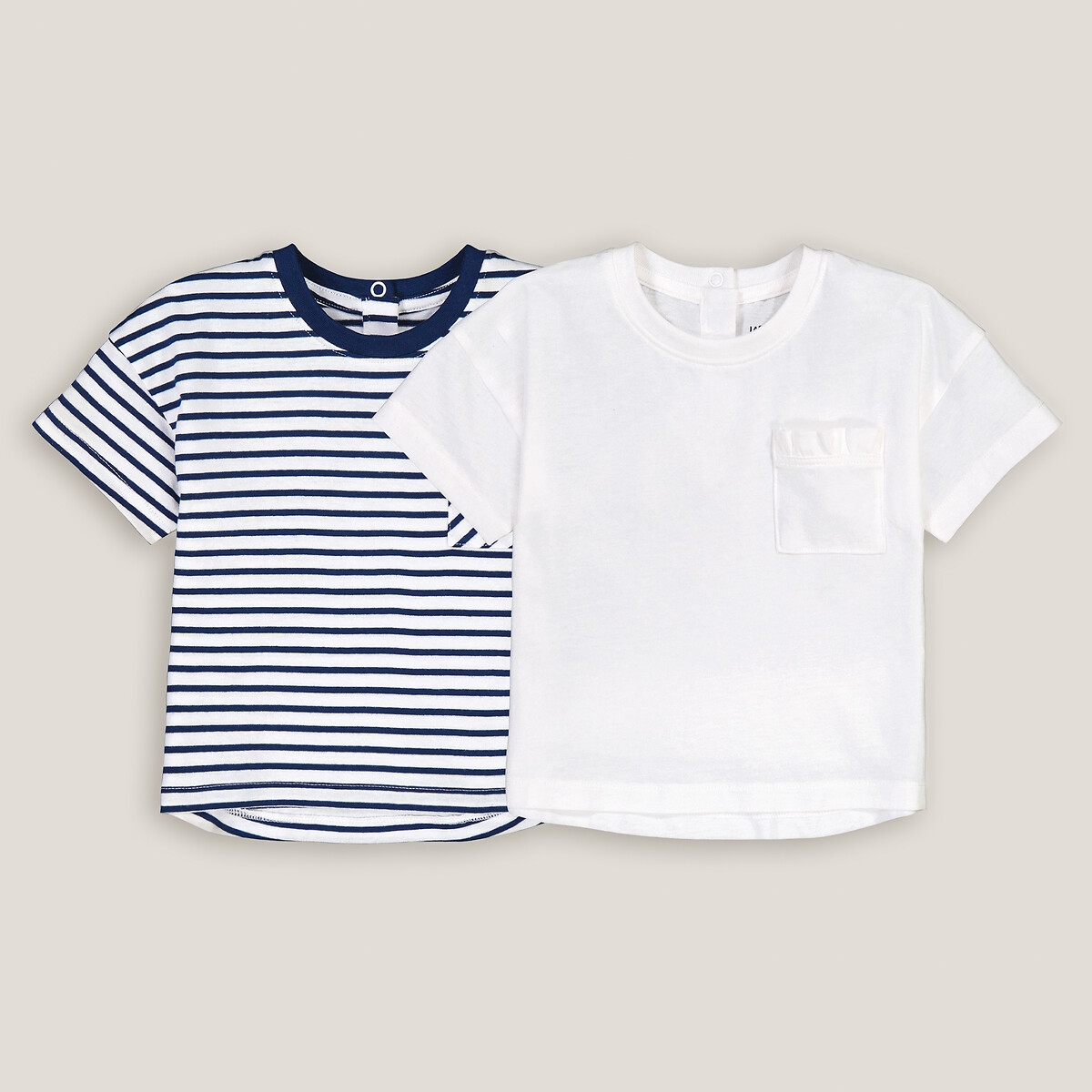 2er-Pack T-Shirts von LA REDOUTE COLLECTIONS