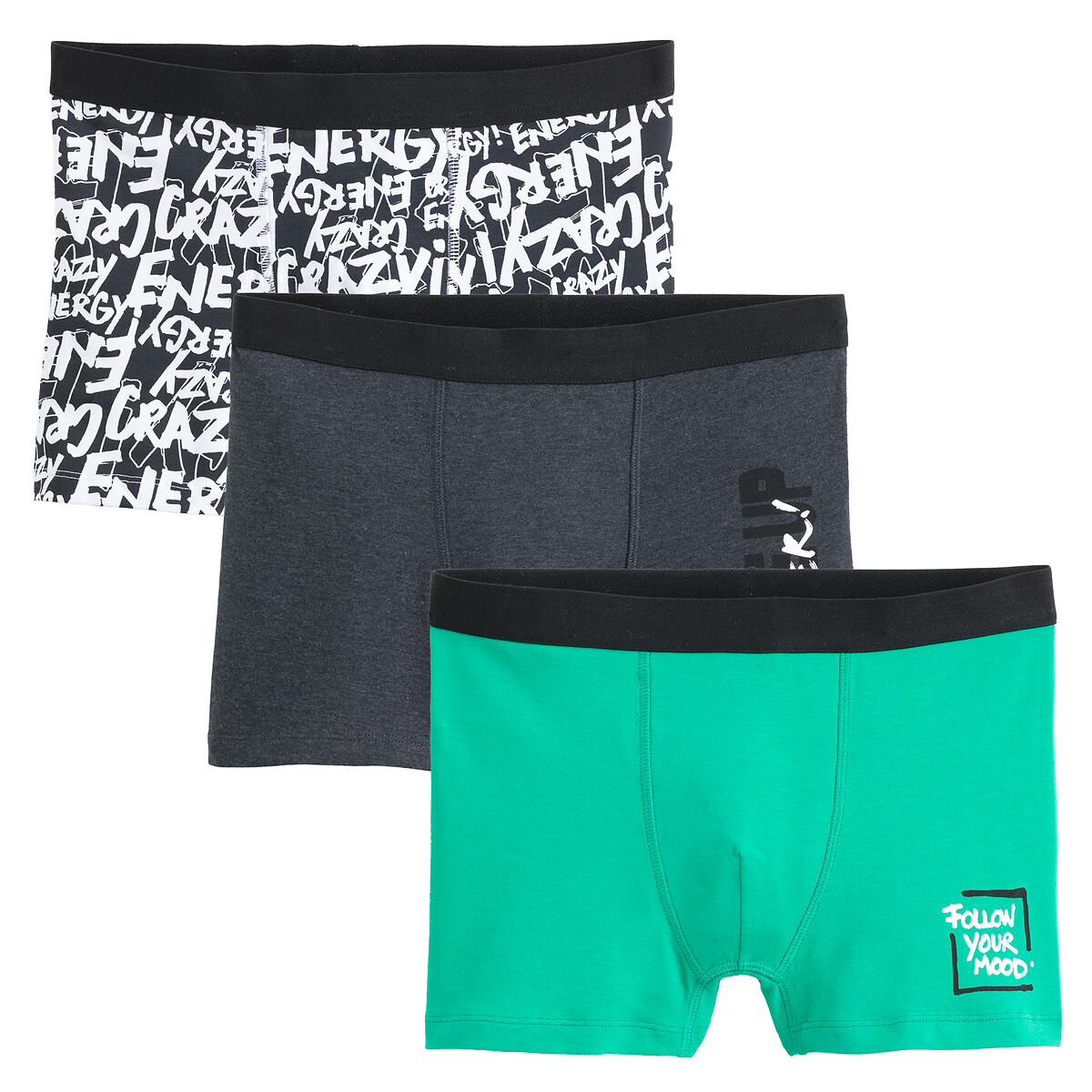 3er-Pack Boxerpants von LA REDOUTE COLLECTIONS