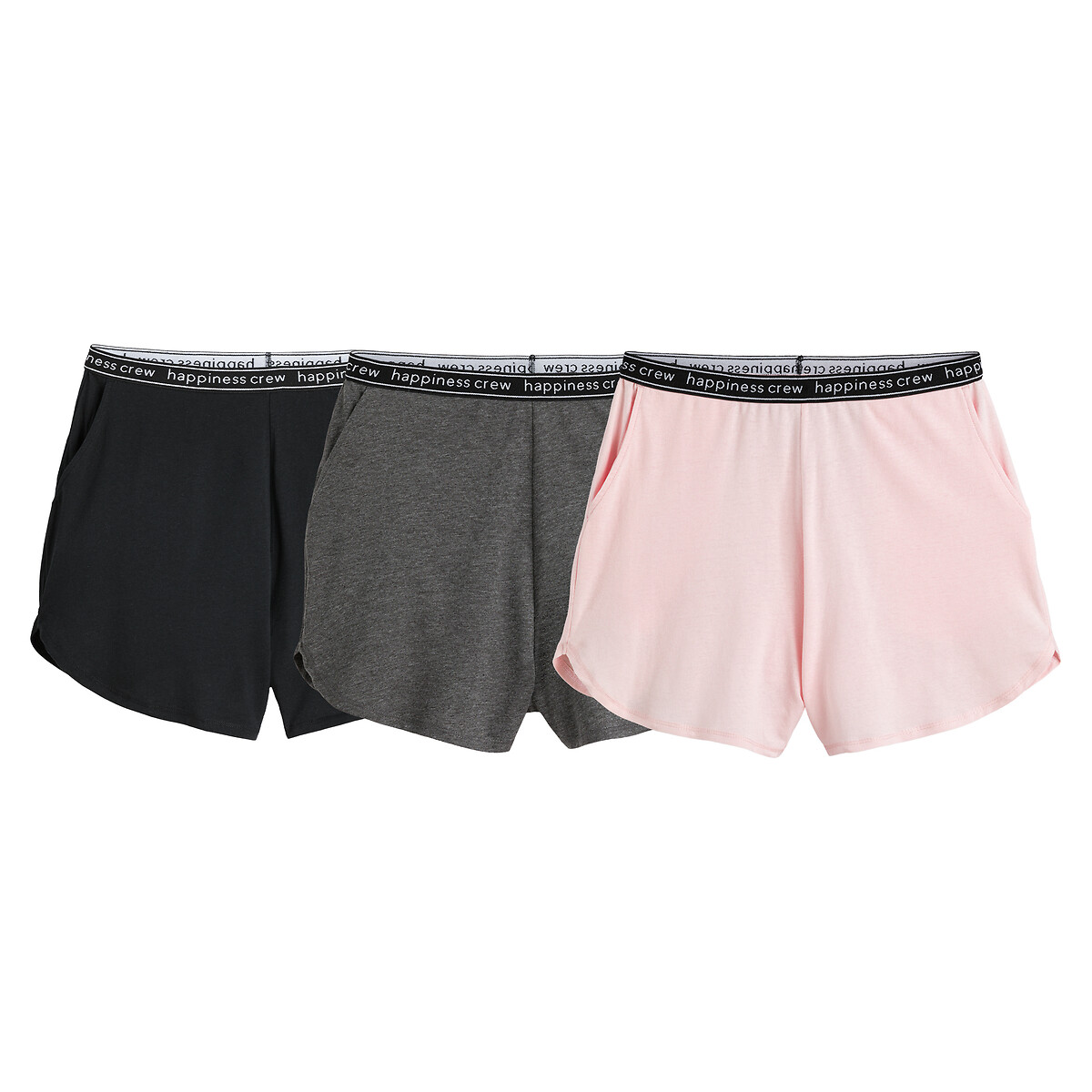 3er-Pack Shorts von LA REDOUTE COLLECTIONS