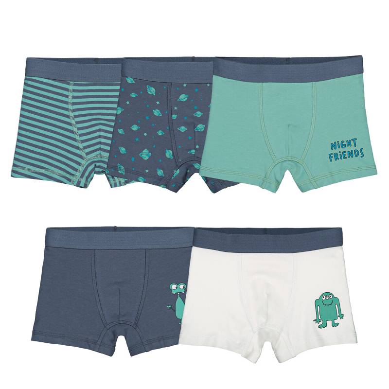 5er-Pack Boxerpants, Jersey, Monster von LA REDOUTE COLLECTIONS