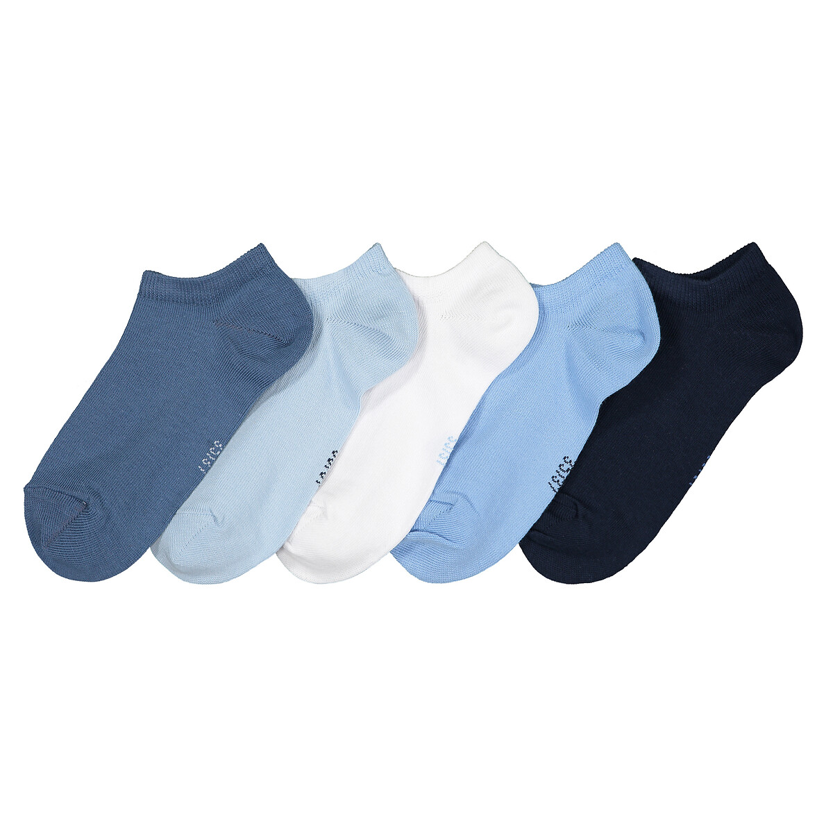 5 Paar Kurzsocken, unifarben von LA REDOUTE COLLECTIONS