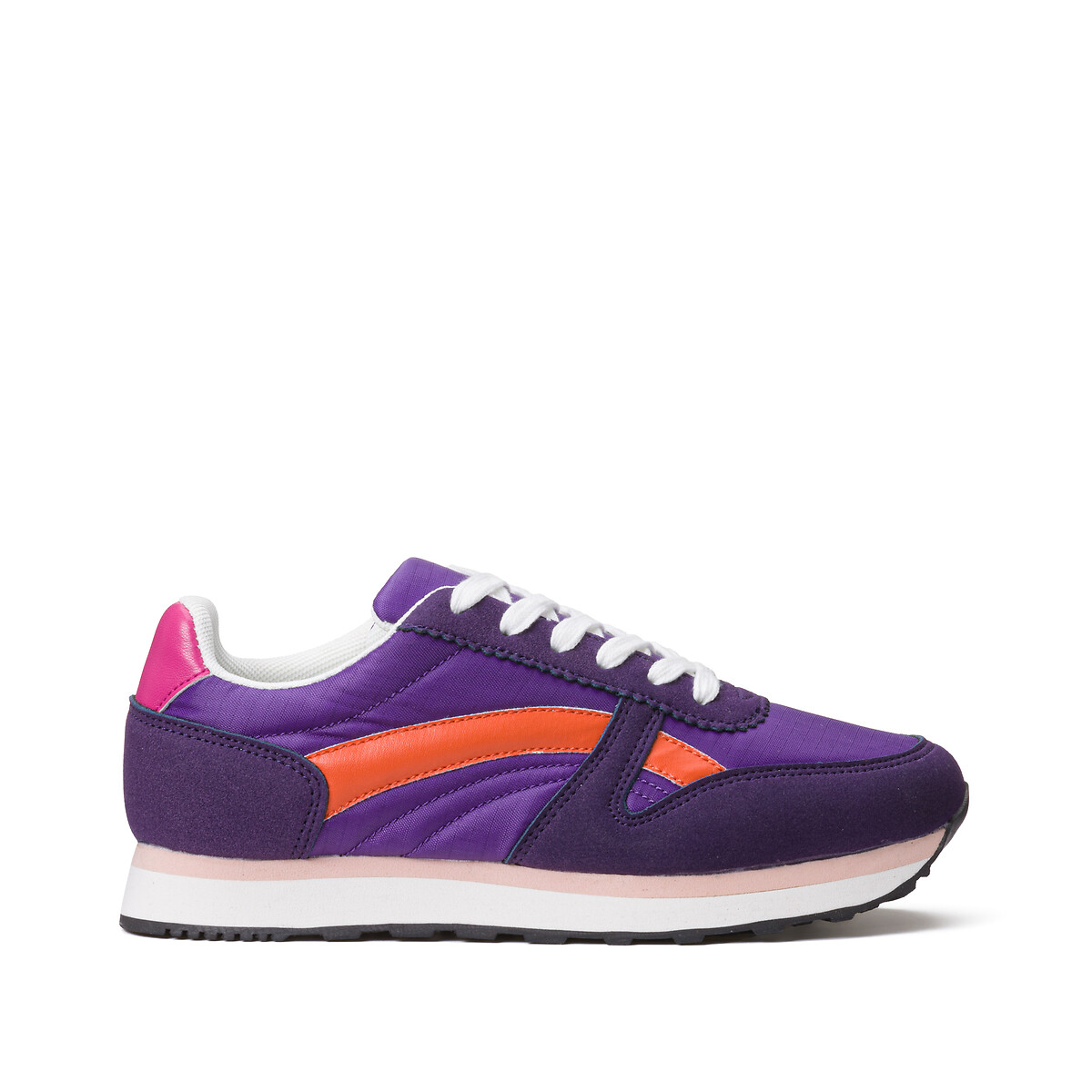 Running-Sneakers im Retro-Stil, Nylon von LA REDOUTE COLLECTIONS