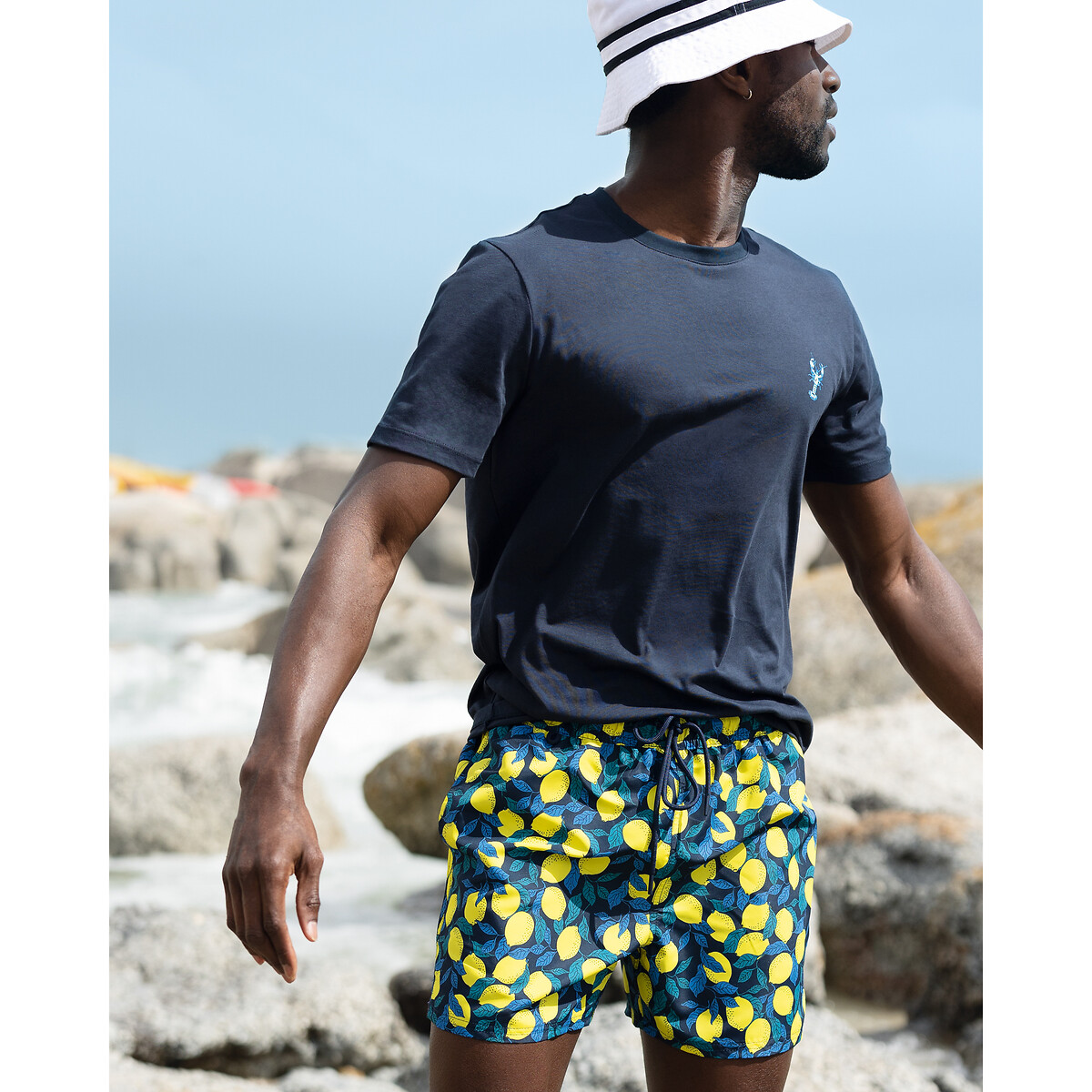 Bade-Bermudas mit Allover-Druck, chlorwasserbeständig von LA REDOUTE COLLECTIONS