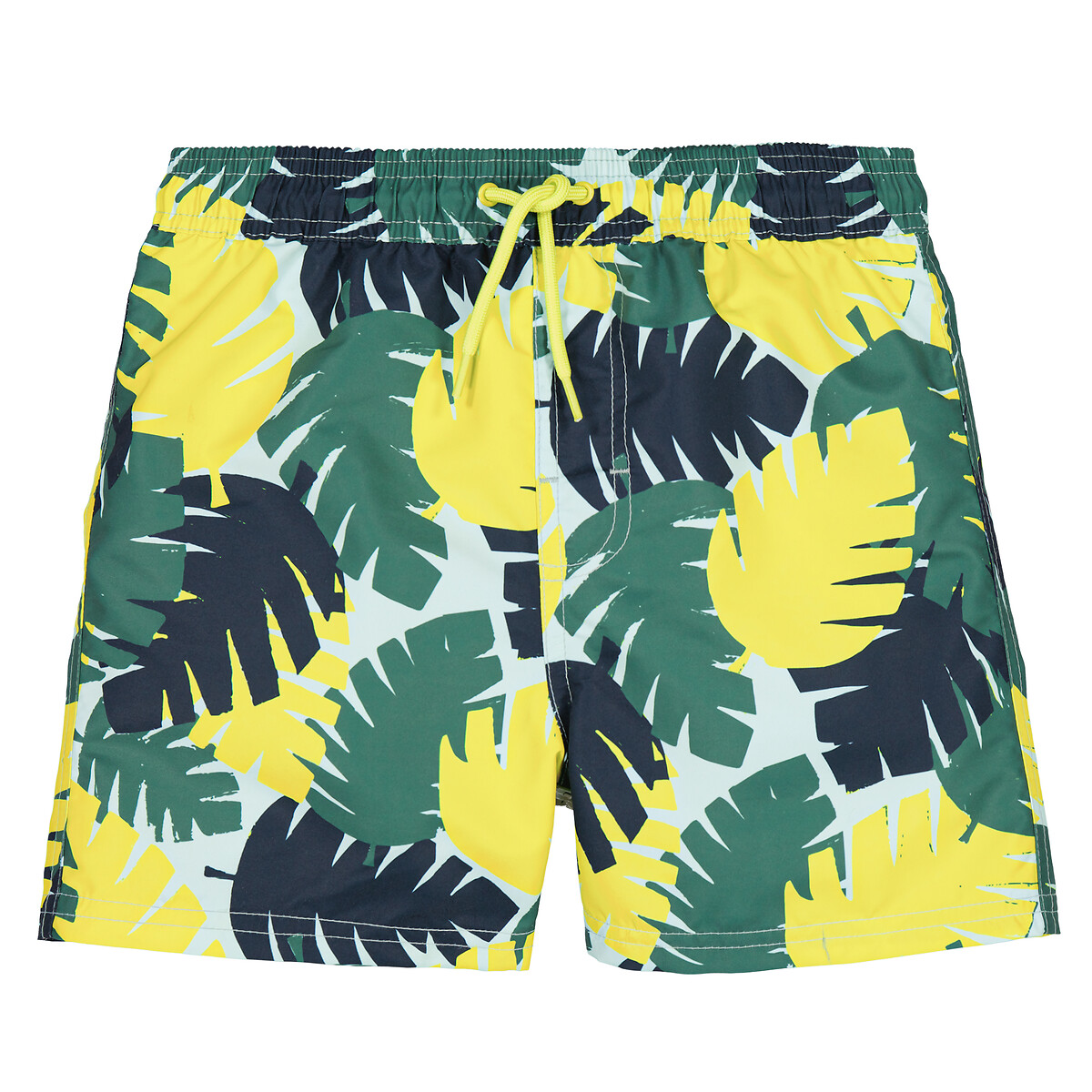 Badeshorts mit tropischen Blättern von LA REDOUTE COLLECTIONS