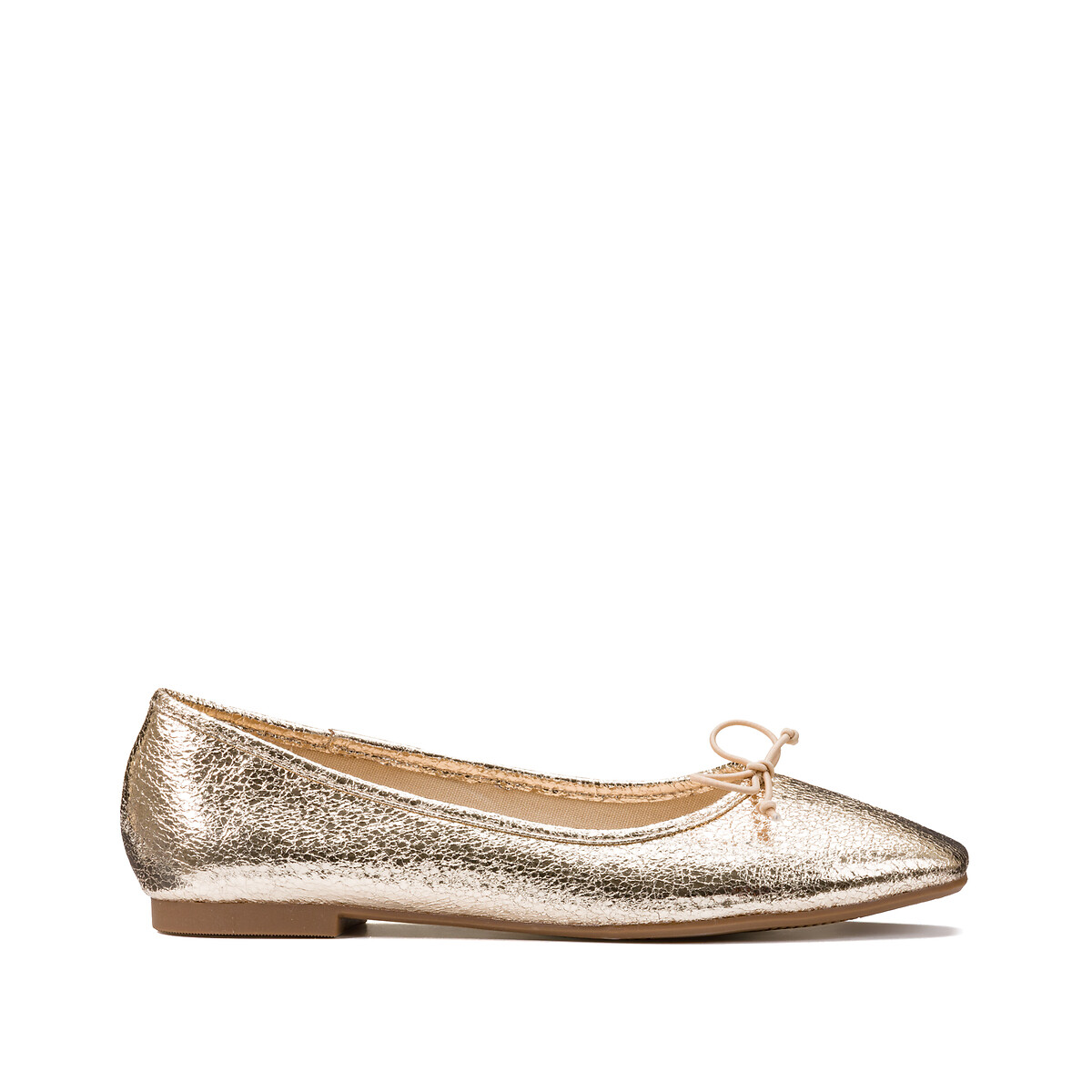 Ballerinas in Metallic-Optik von LA REDOUTE COLLECTIONS