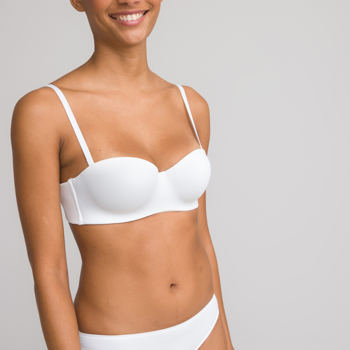 Bandeau-BH aus Mikrofaser, unsichtbar von LA REDOUTE COLLECTIONS