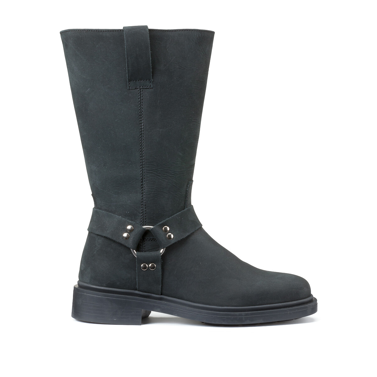 Biker-Boots aus Nubukleder von LA REDOUTE COLLECTIONS