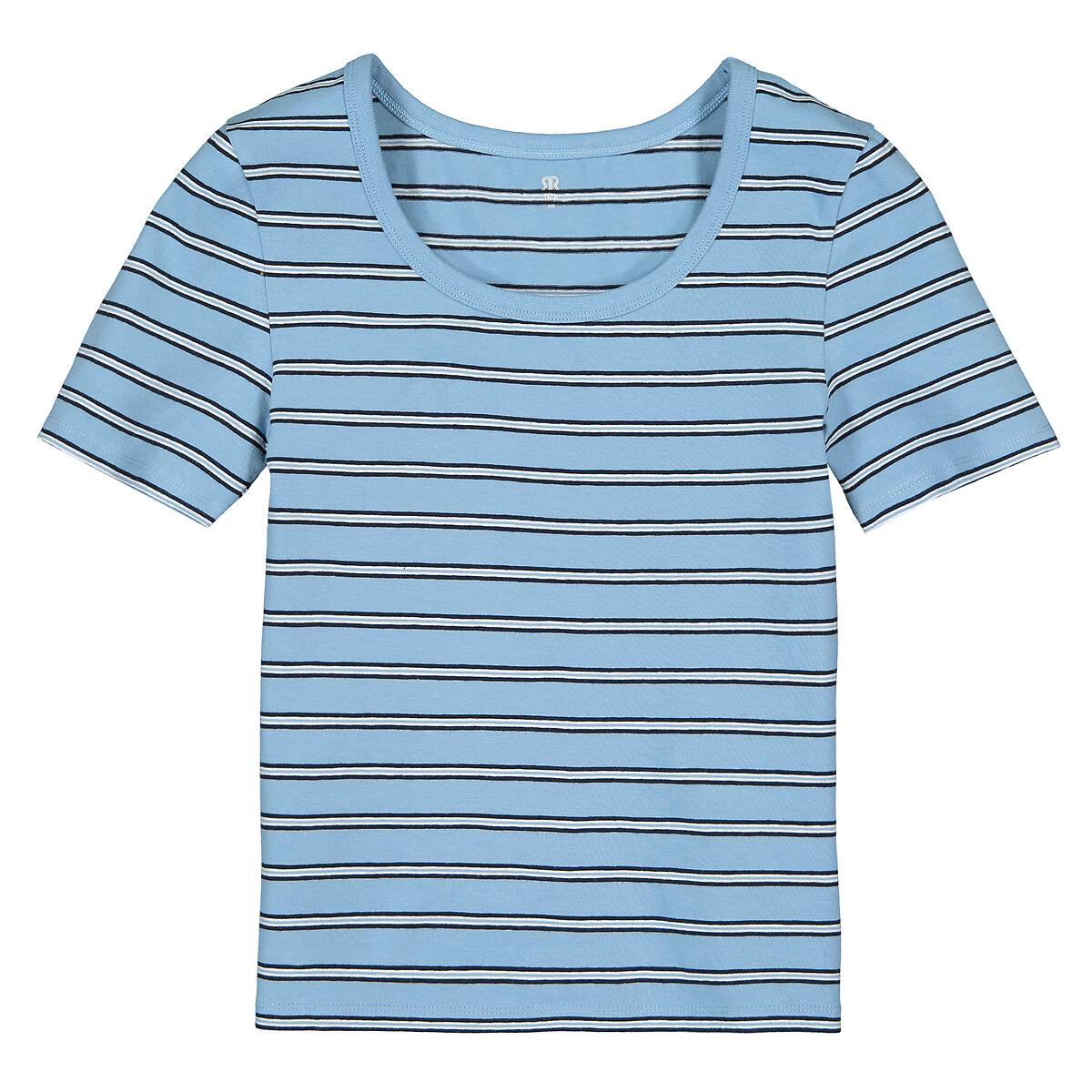 Gestreiftes T-Shirt, 10-18 Jahre von LA REDOUTE COLLECTIONS