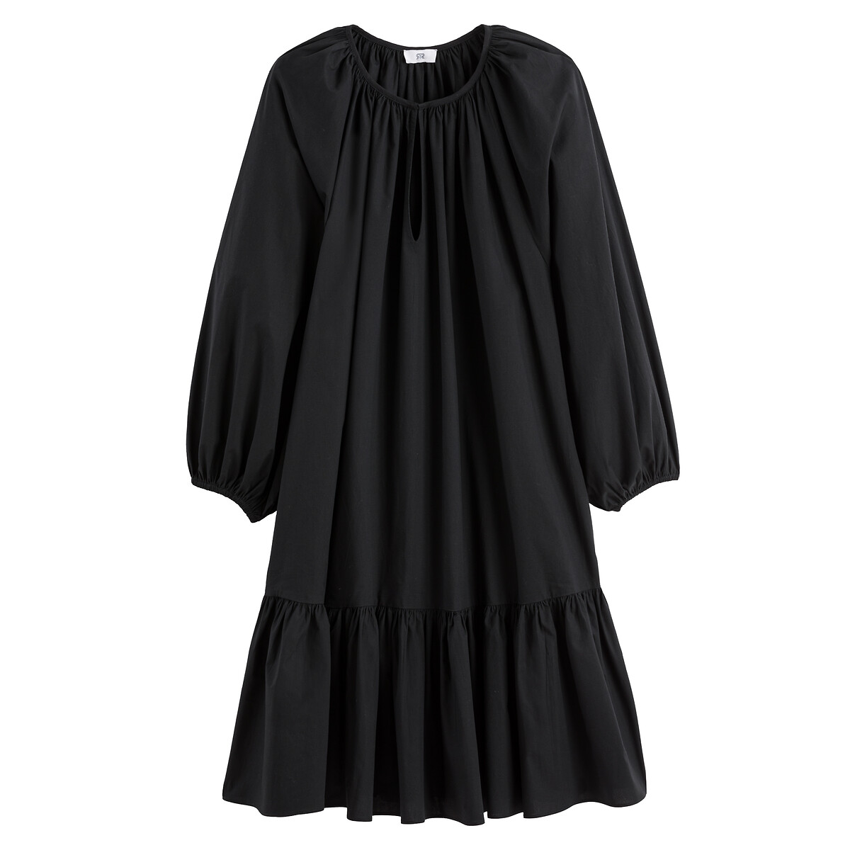 Halblanges Kleid, runder Ausschnitt und 3/4-Ärmel von LA REDOUTE COLLECTIONS