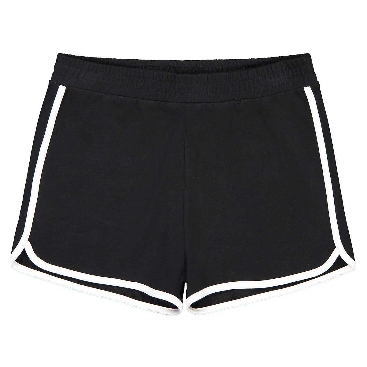 Shorts aus Sweatware, Streifen an den Seiten von LA REDOUTE COLLECTIONS